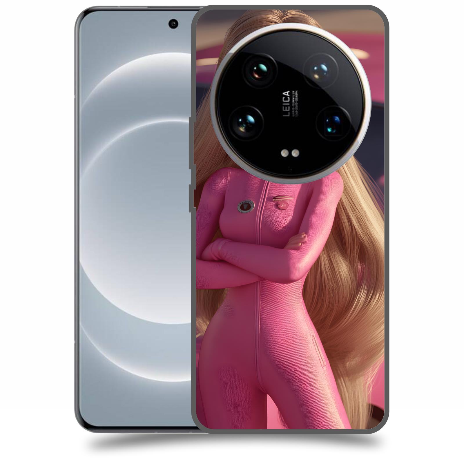 ACOVER Kryt na mobil Xiaomi 14 Ultra - Pink girl