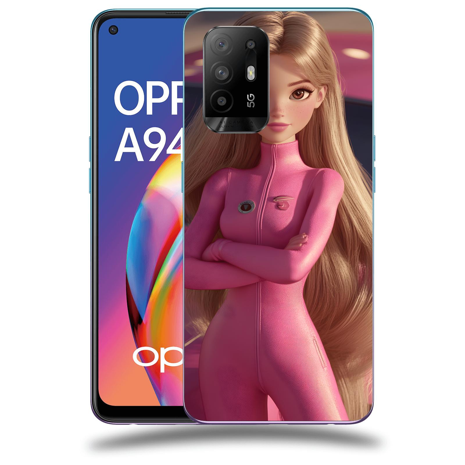 ACOVER Kryt na mobil OPPO A94 5G - Pink girl