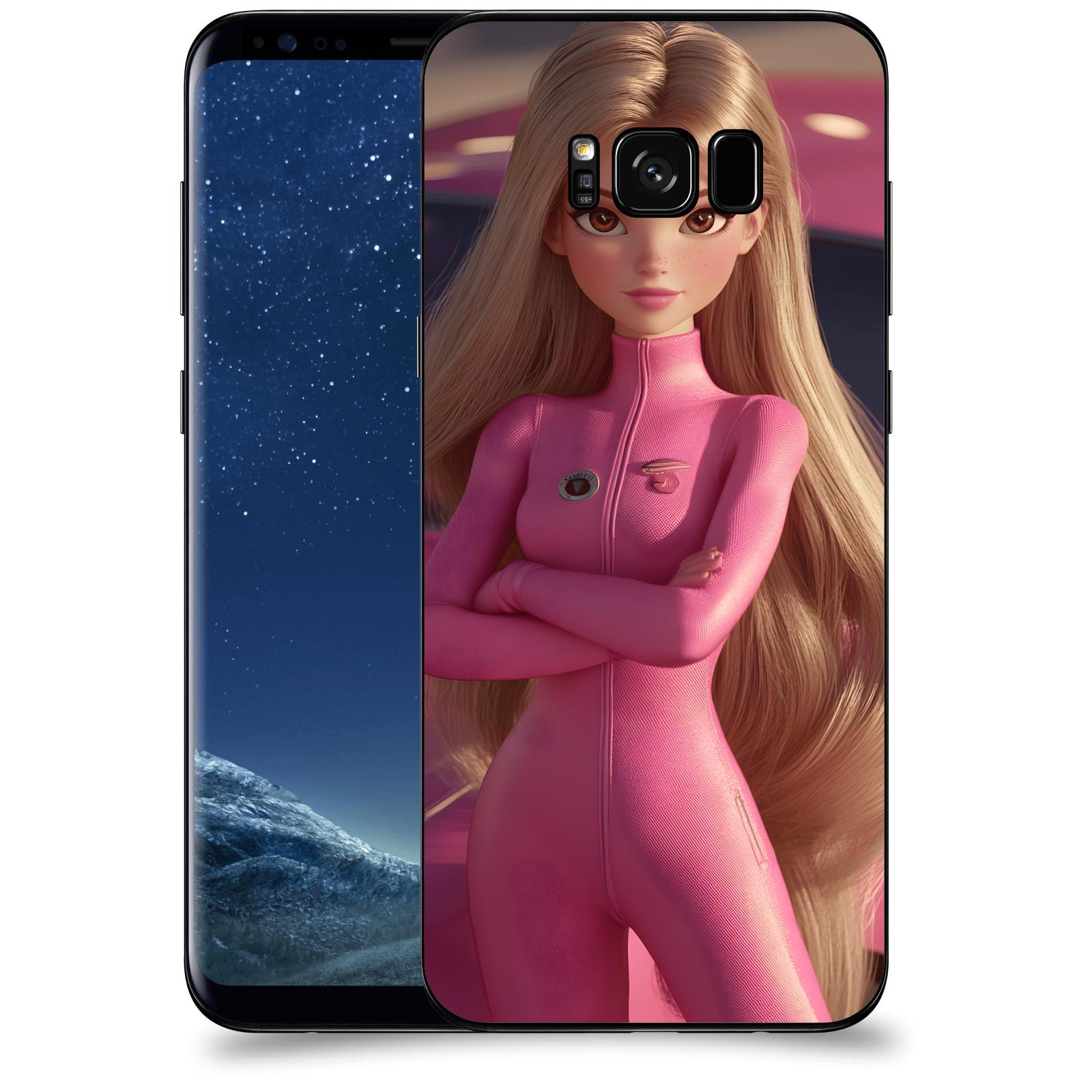 ACOVER Kryt na mobil Samsung Galaxy S8+ G955F - Pink girl