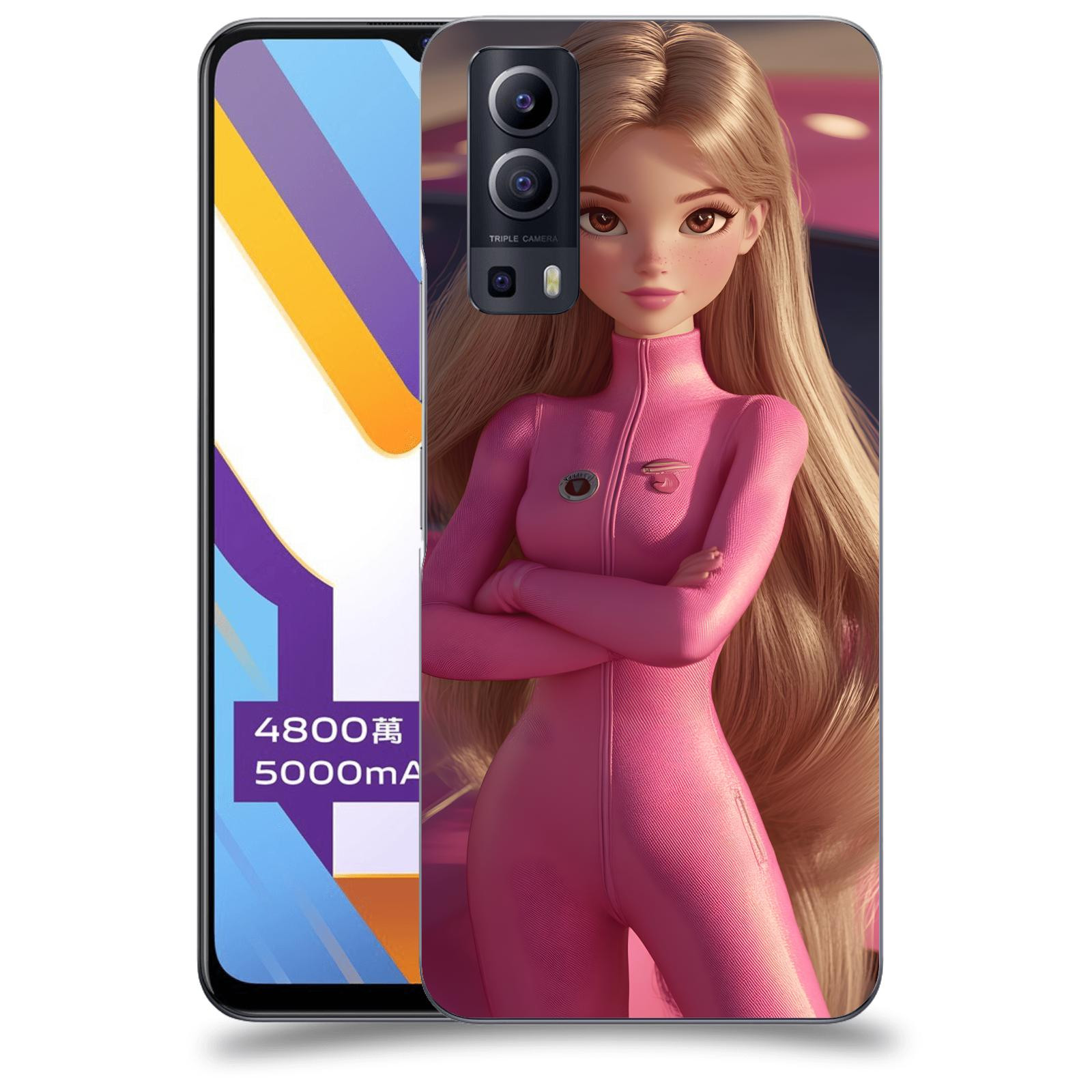 ACOVER Kryt na mobil Vivo Y52 5G - Pink girl