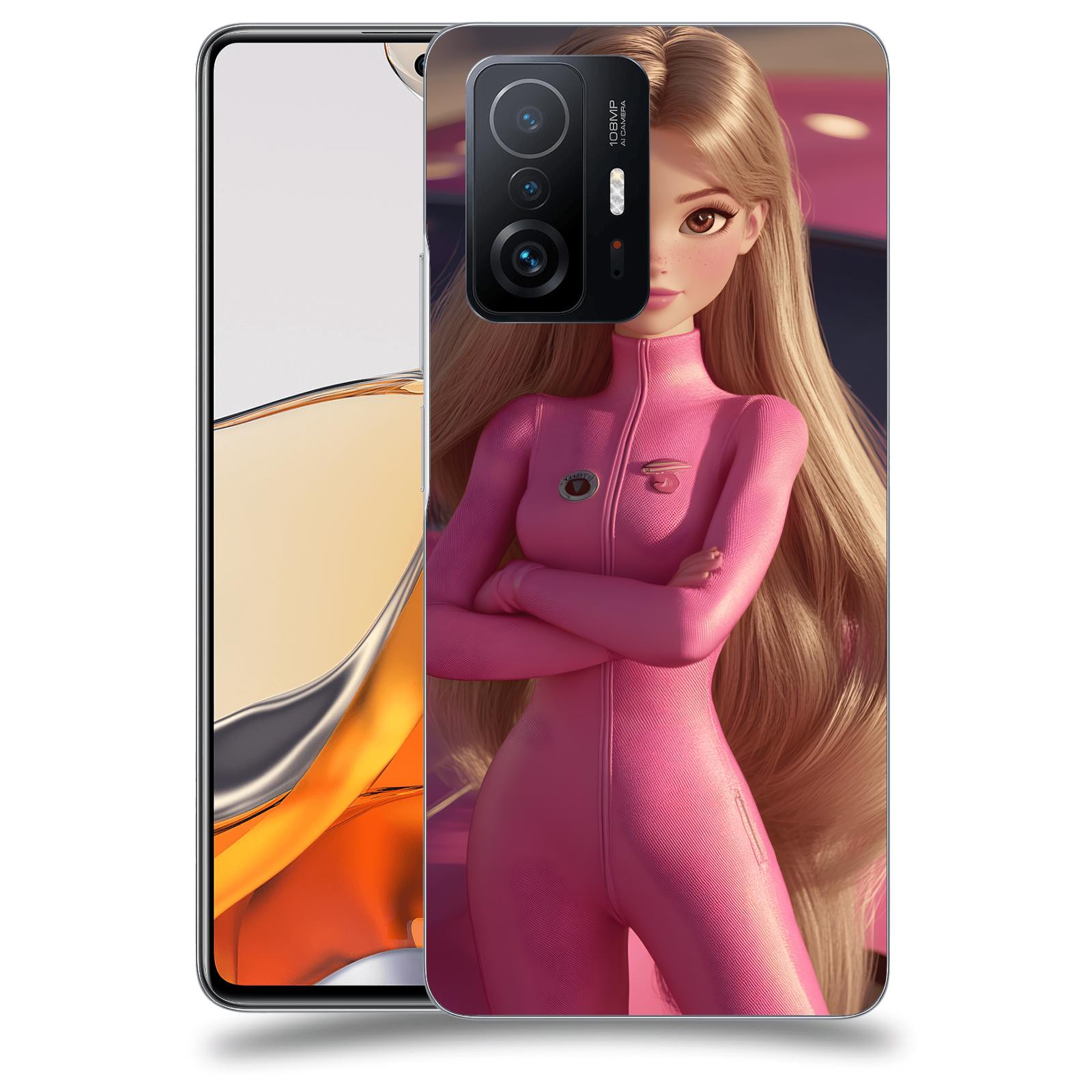 ACOVER Kryt na mobil Xiaomi 11T Pro - Pink girl