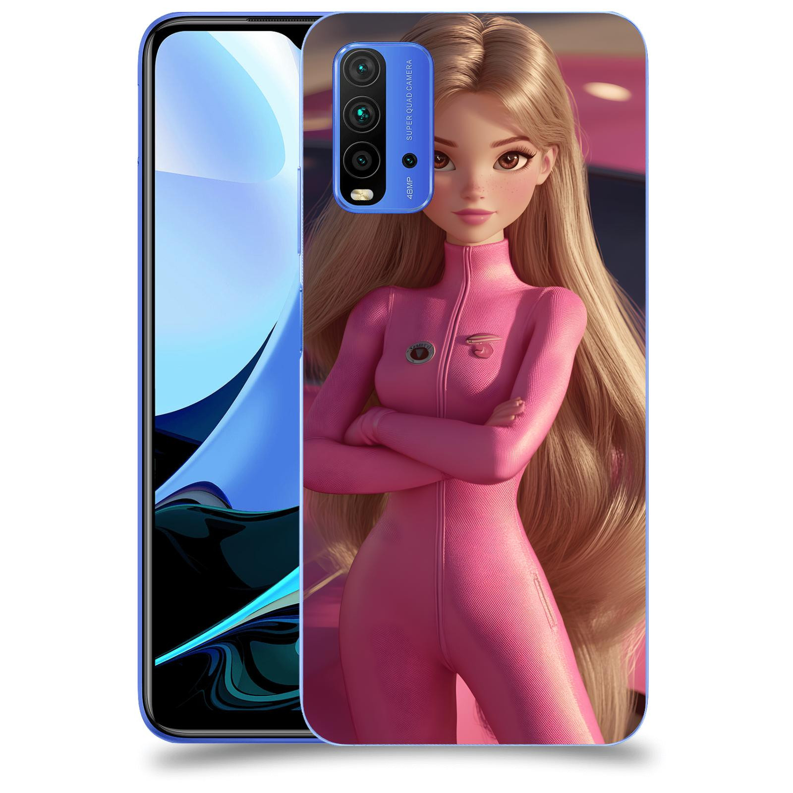 ACOVER Kryt na mobil Xiaomi Mi 9T (Pro) - Pink girl