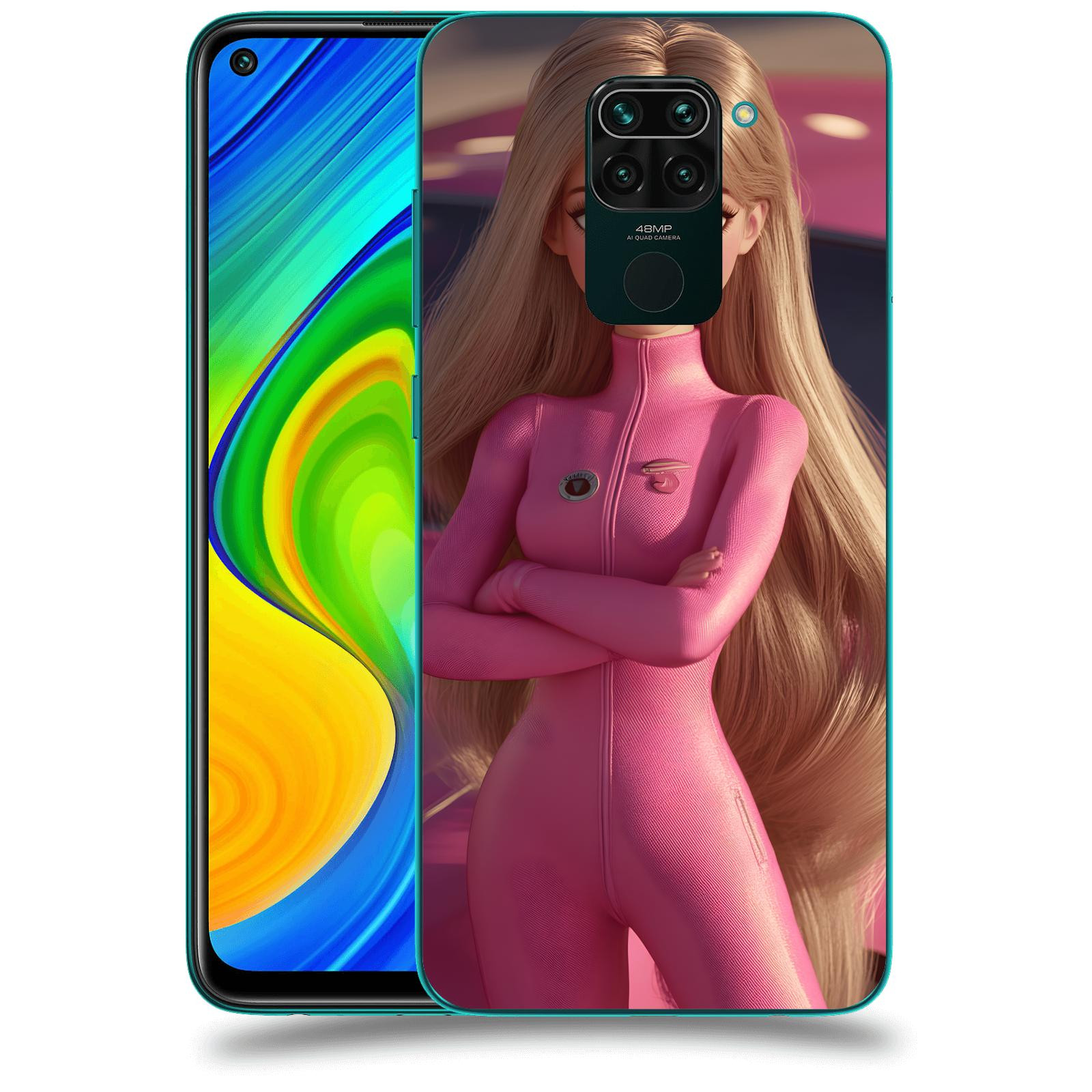 ACOVER Kryt na mobil Xiaomi Redmi Note 9 - Pink girl