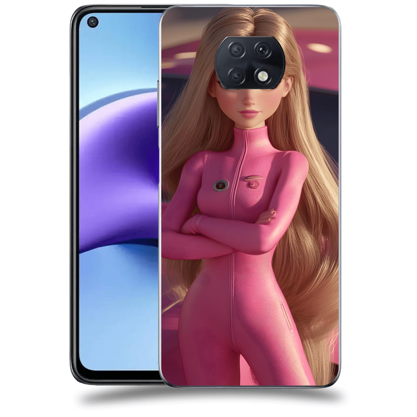 ACOVER Kryt na mobil Xiaomi Redmi Note 9T - Pink girl