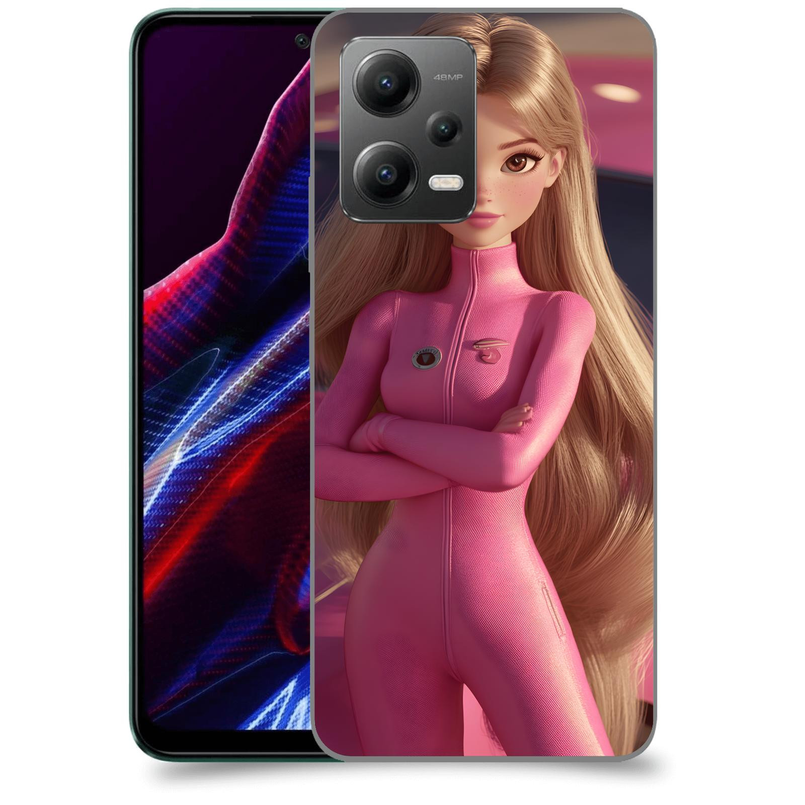 ACOVER Kryt na mobil Xiaomi Poco X5 - Pink girl