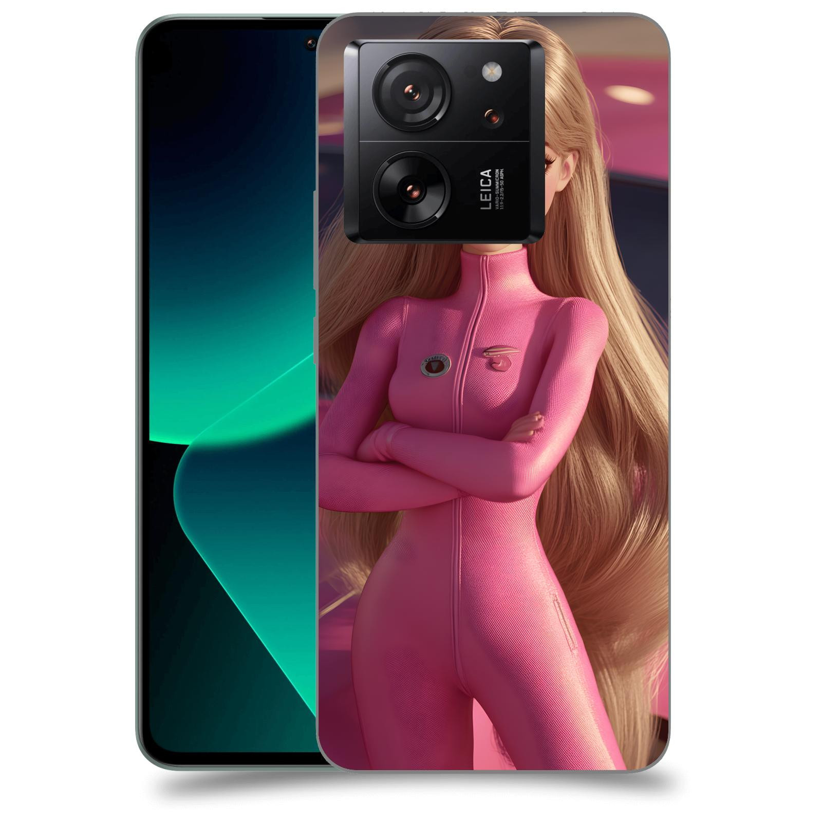ACOVER Kryt na mobil Xiaomi 13T pro - Pink girl