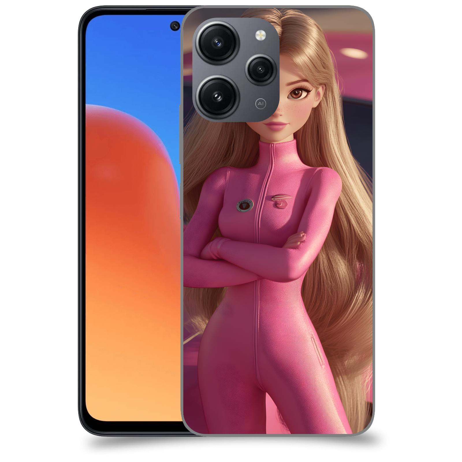 ACOVER Kryt na mobil Xiaomi Redmi 12 - Pink girl
