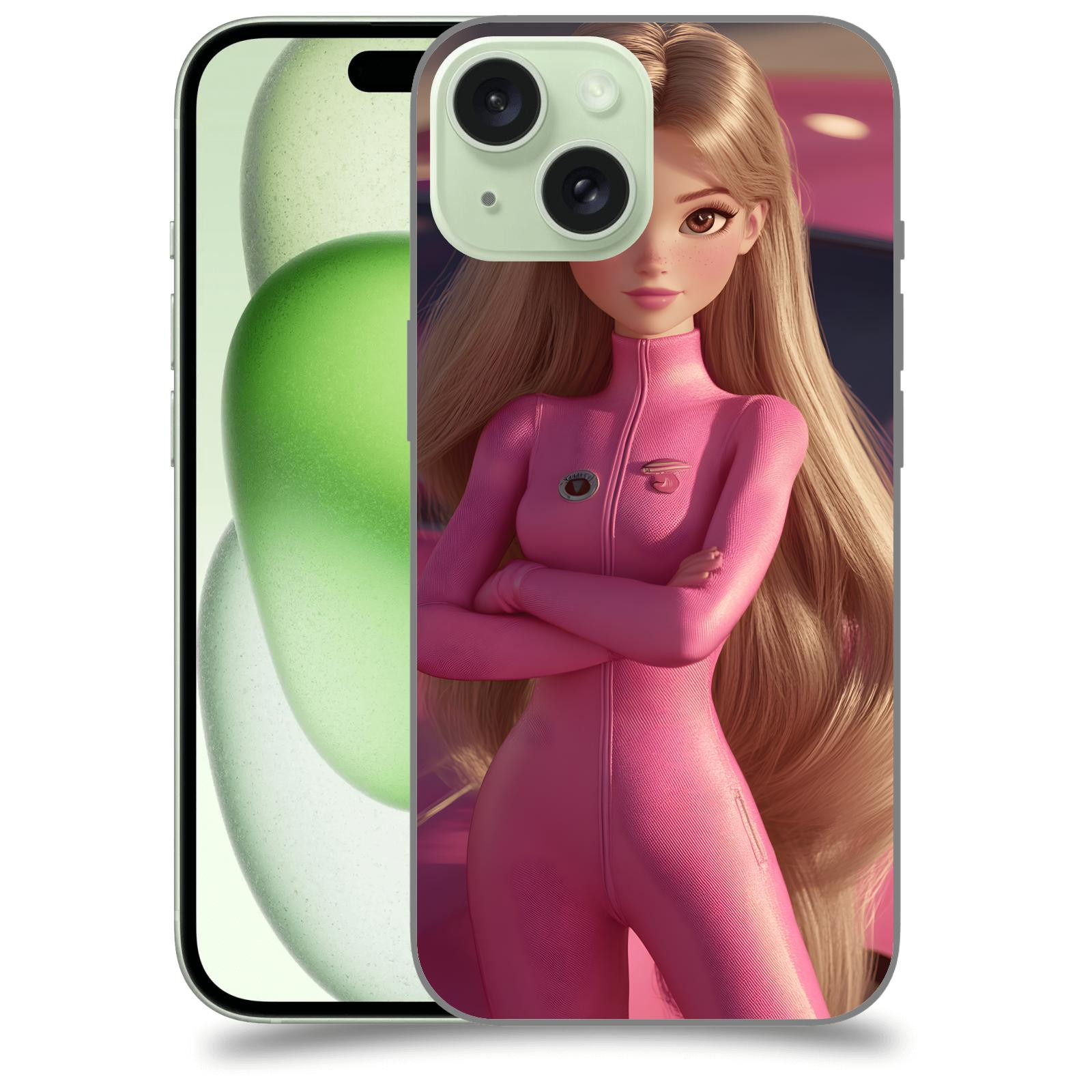ACOVER Kryt na mobil Apple iPhone 15 - Pink girl
