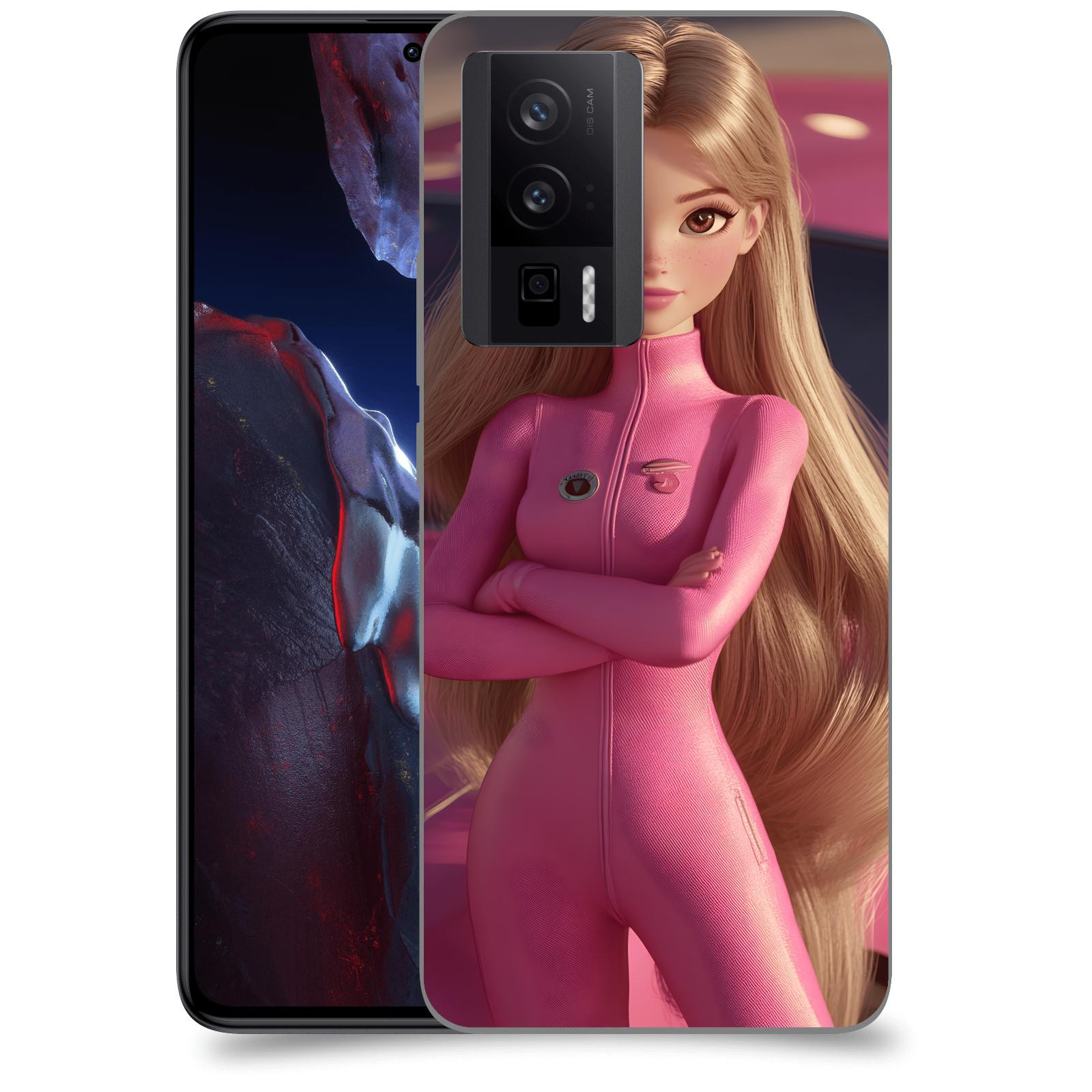 ACOVER Kryt na mobil Xiaomi Poco F5 Pro 5G - Pink girl