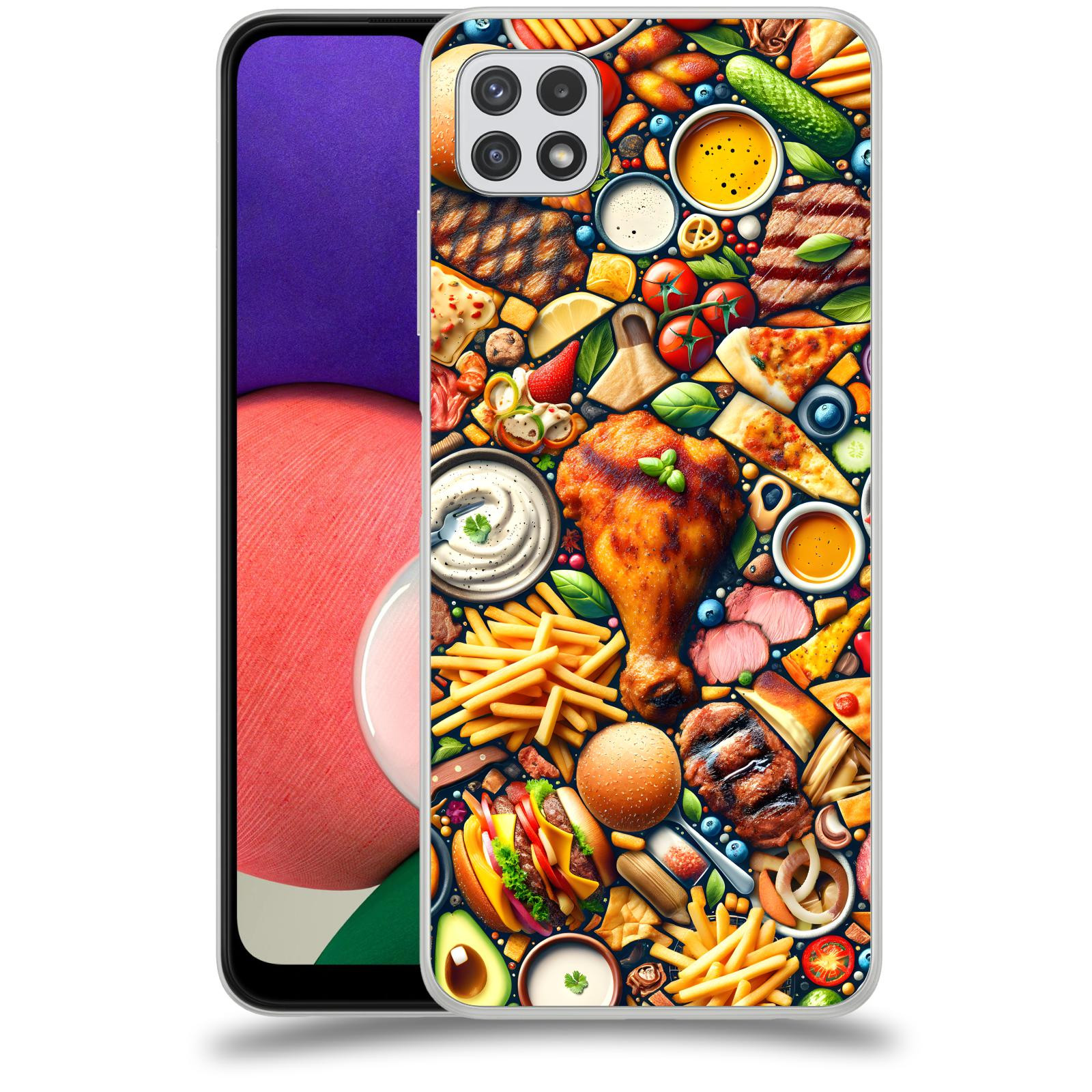 ACOVER Kryt na mobil Samsung Galaxy A22 A225F - Dinner
