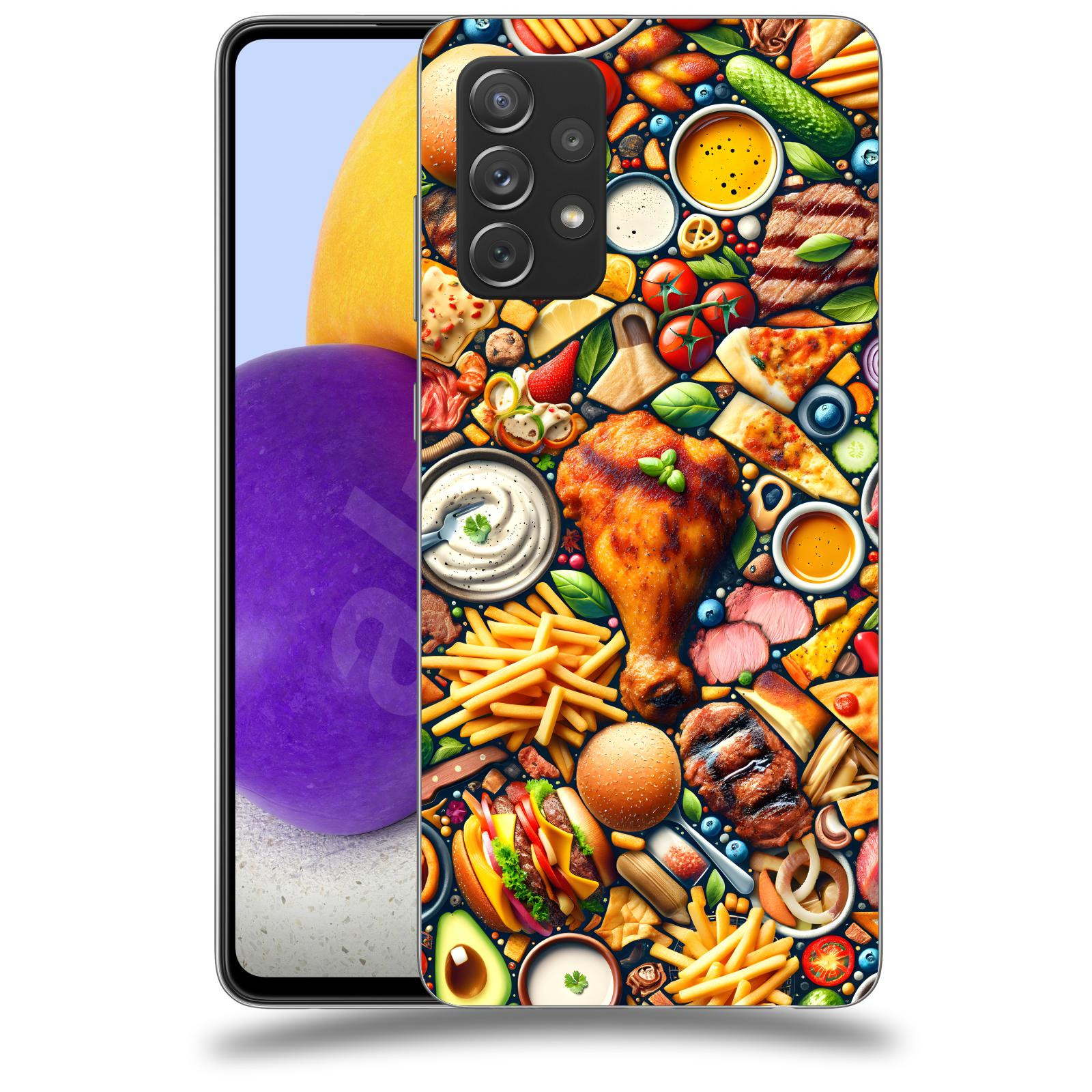 ACOVER Kryt na mobil Samsung Galaxy A73 5G - Dinner