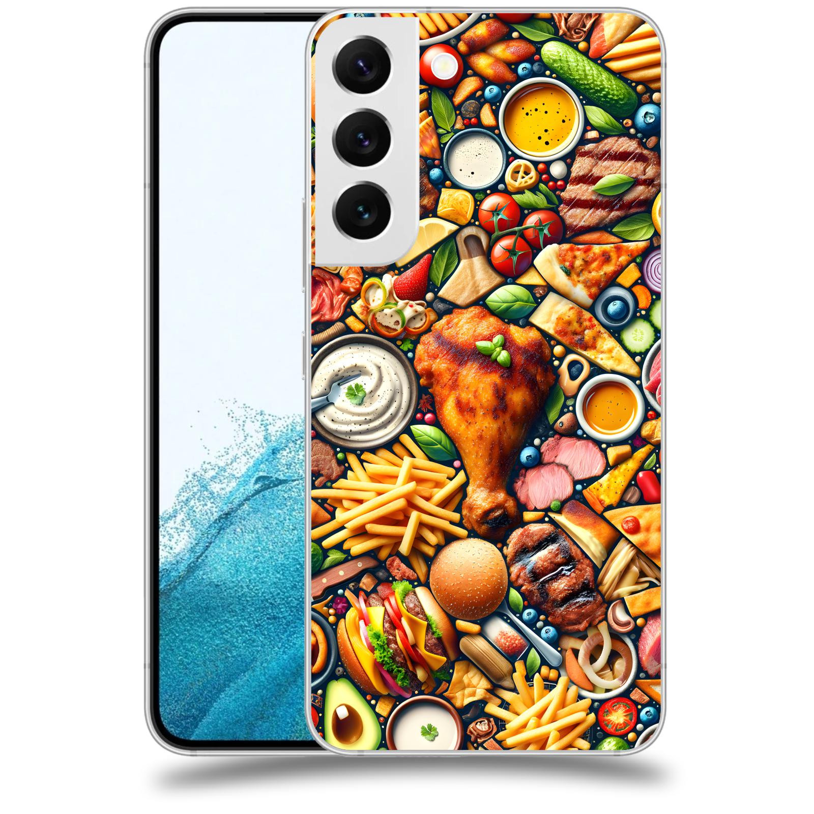 ACOVER Kryt na mobil Samsung Galaxy S22 5G - Dinner