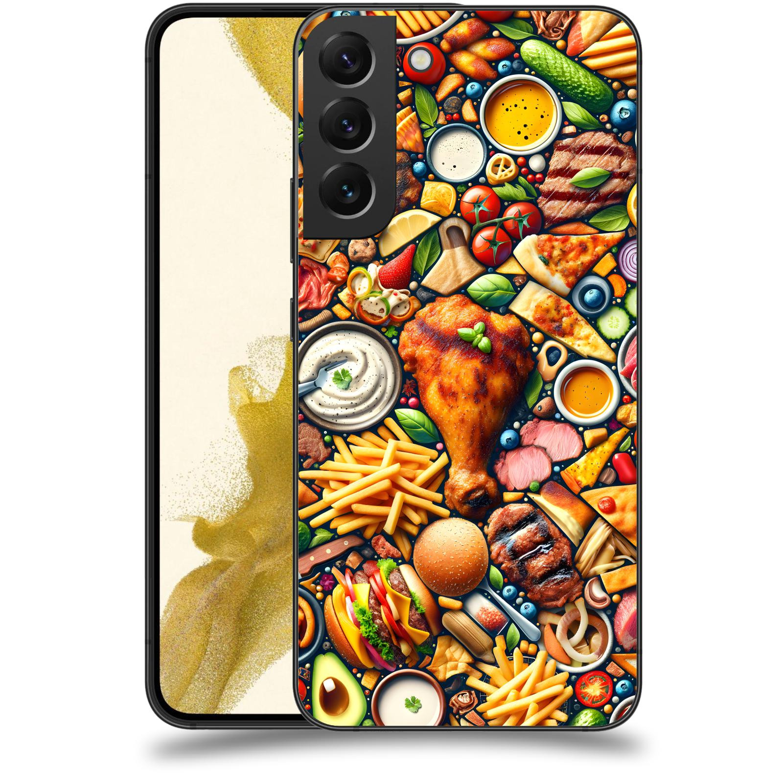 ACOVER Kryt na mobil Samsung Galaxy S22+ 5G - Dinner