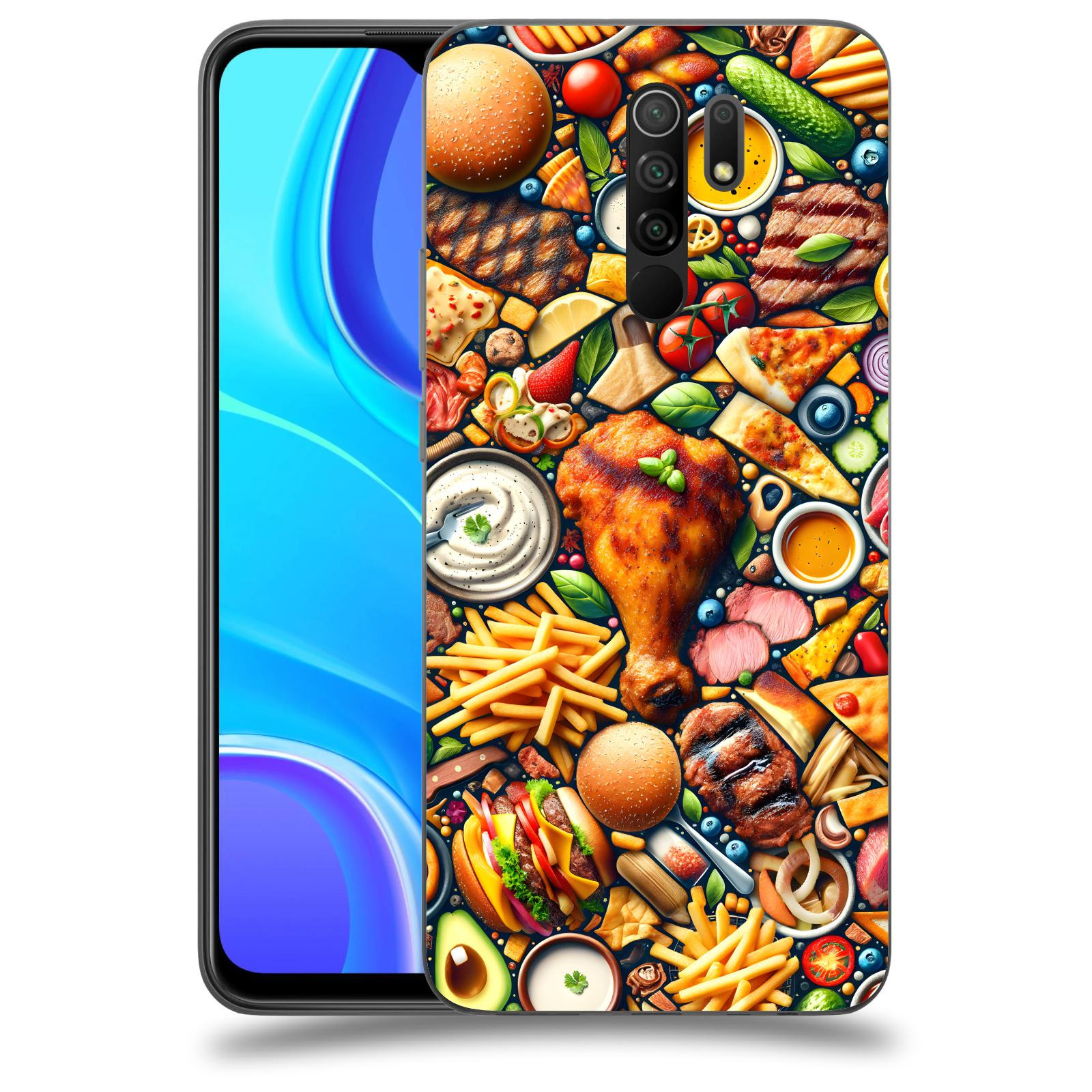ACOVER Kryt na mobil Xiaomi Redmi 9 - Dinner