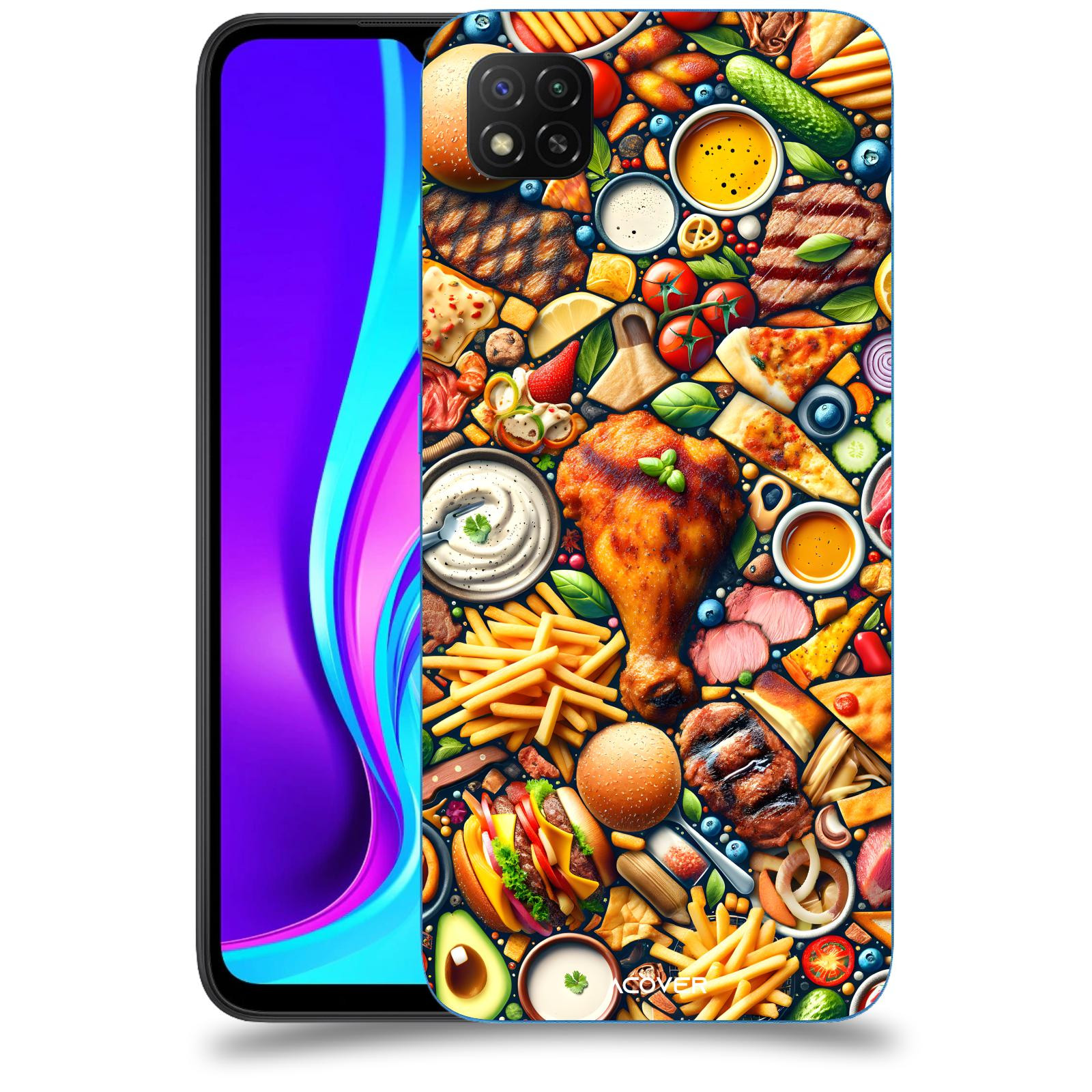 ACOVER Kryt na mobil Xiaomi Redmi 9C - Dinner