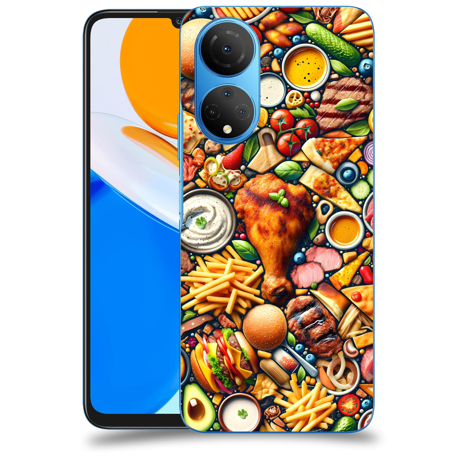 ACOVER Kryt na mobil Honor X7 - Dinner