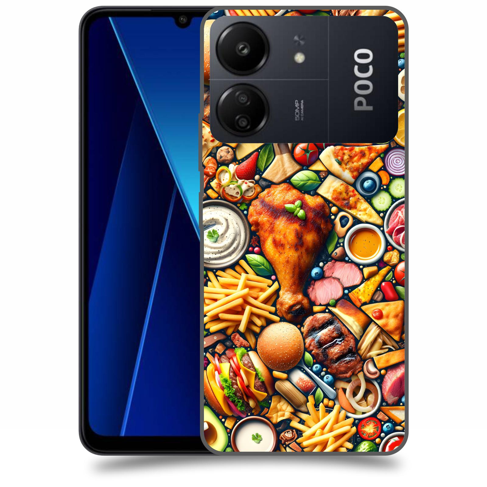 ACOVER Kryt na mobil Poco C65 - Dinner