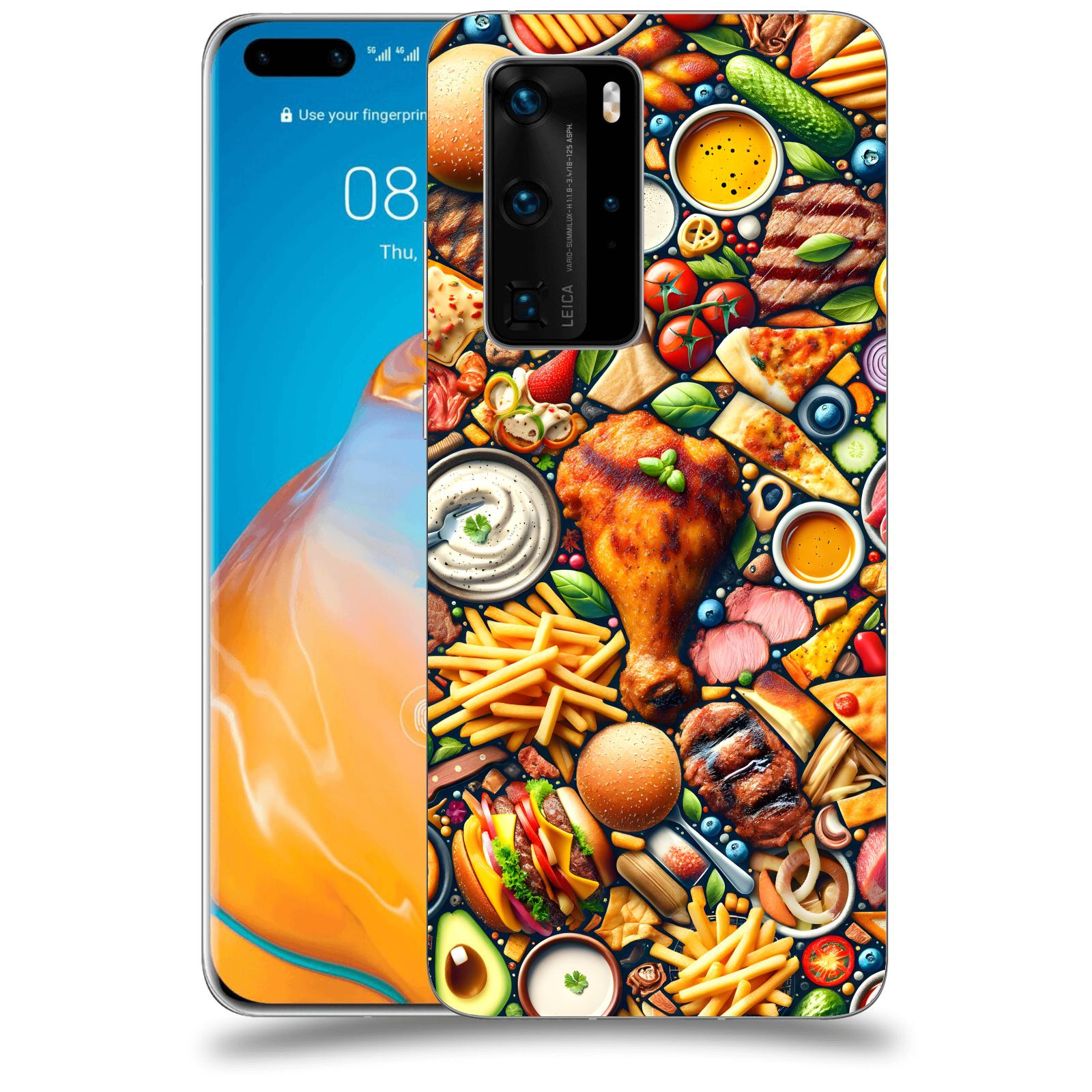 ACOVER Kryt na mobil Huawei P40 - Dinner