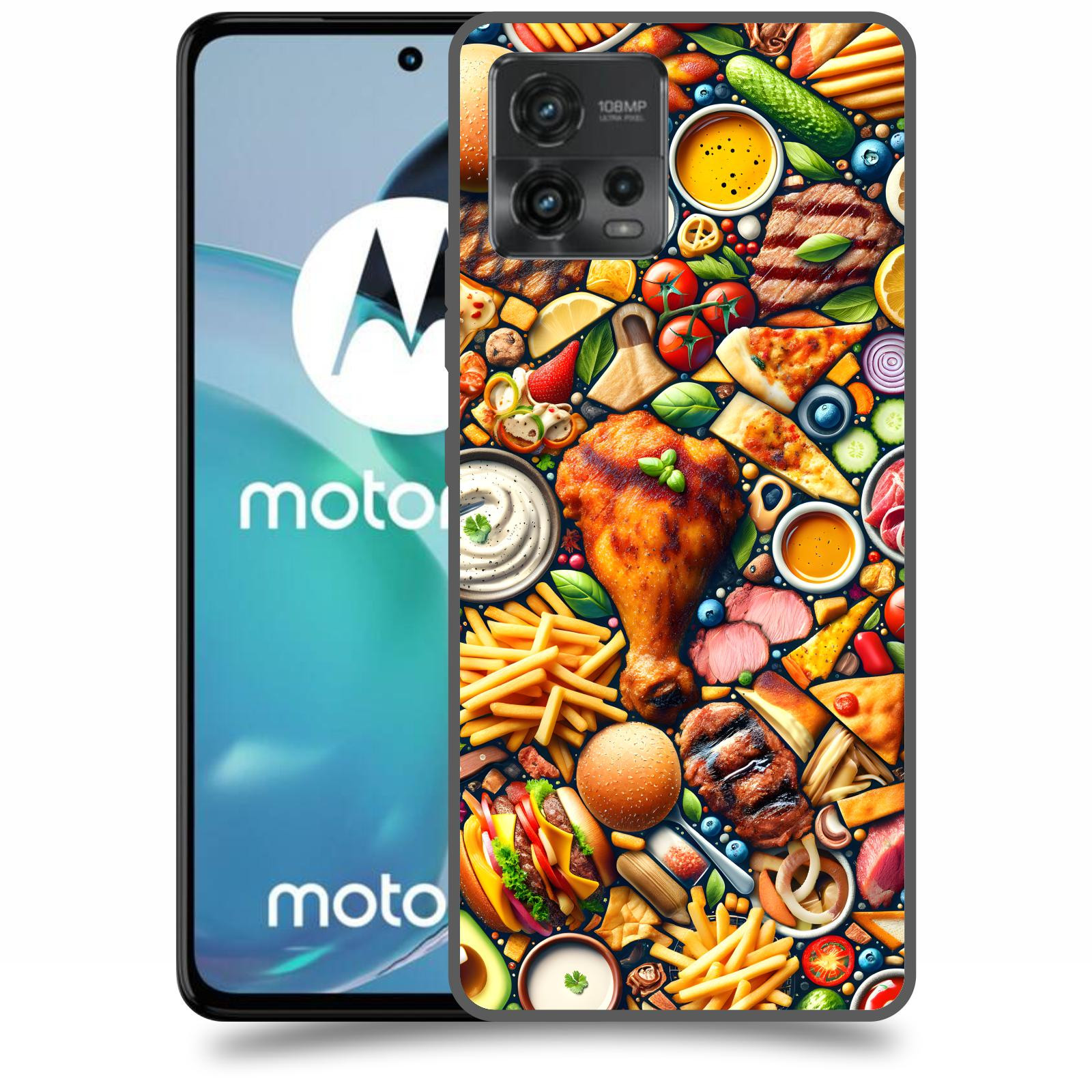 ACOVER Kryt na mobil Motorola Moto G72 - Dinner