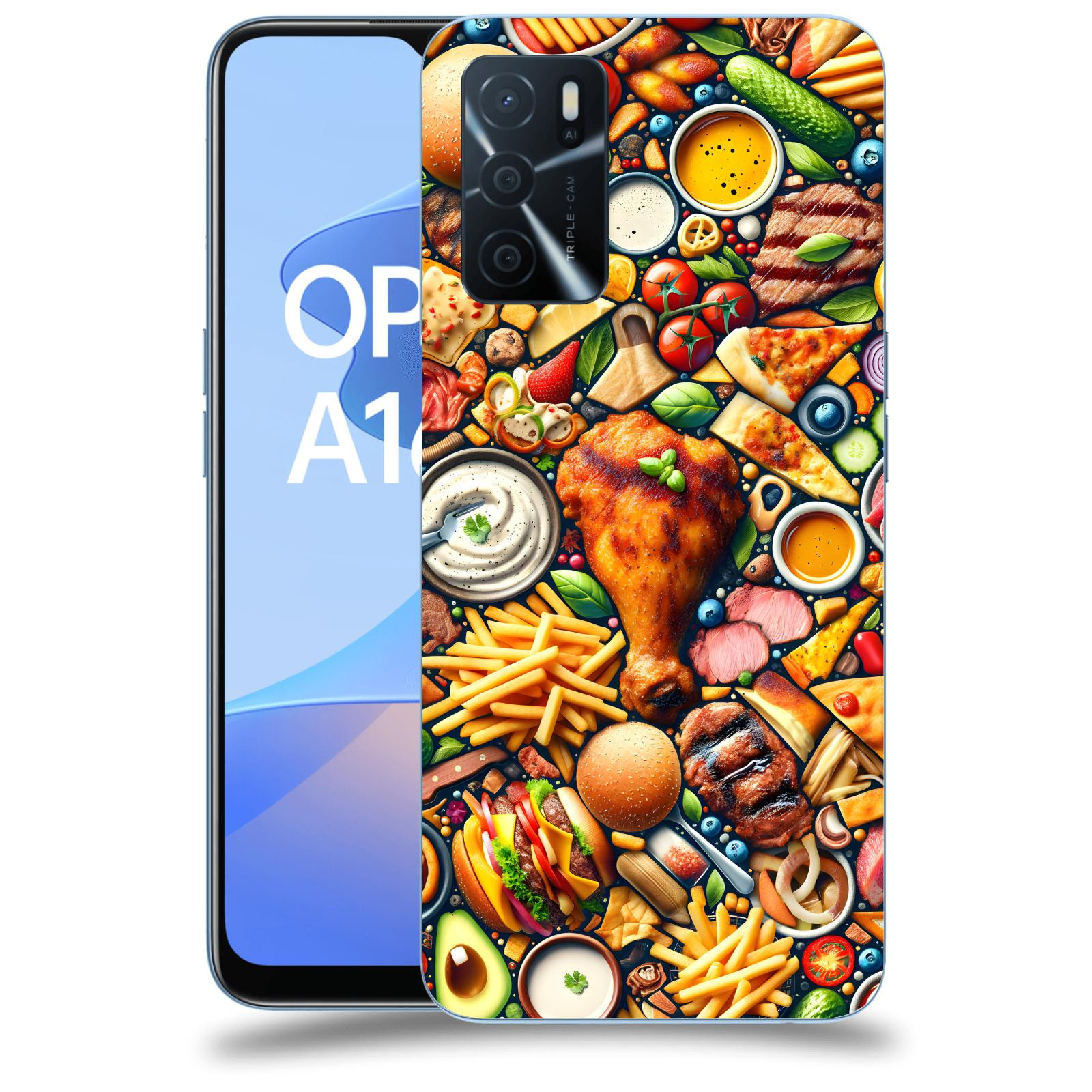 ACOVER Kryt na mobil OPPO A16s - Dinner
