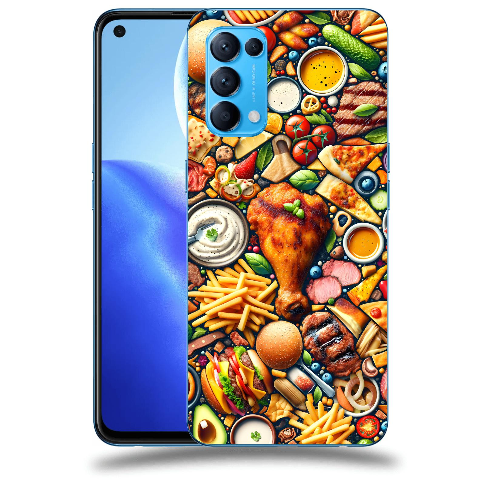ACOVER Kryt na mobil OPPO Reno 5 5G - Dinner