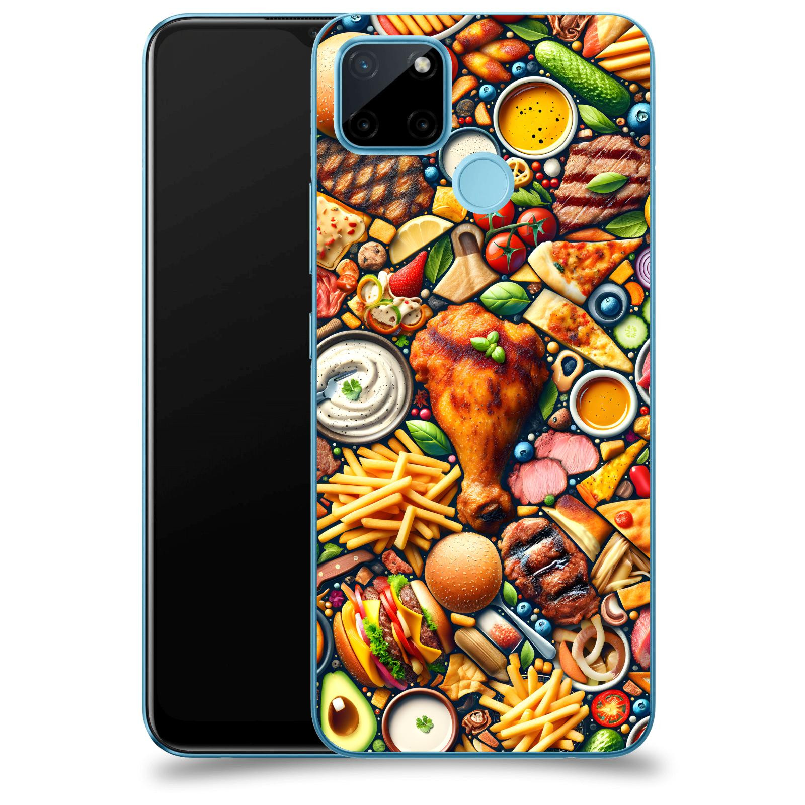 ACOVER Kryt na mobil Realme C21Y - Dinner