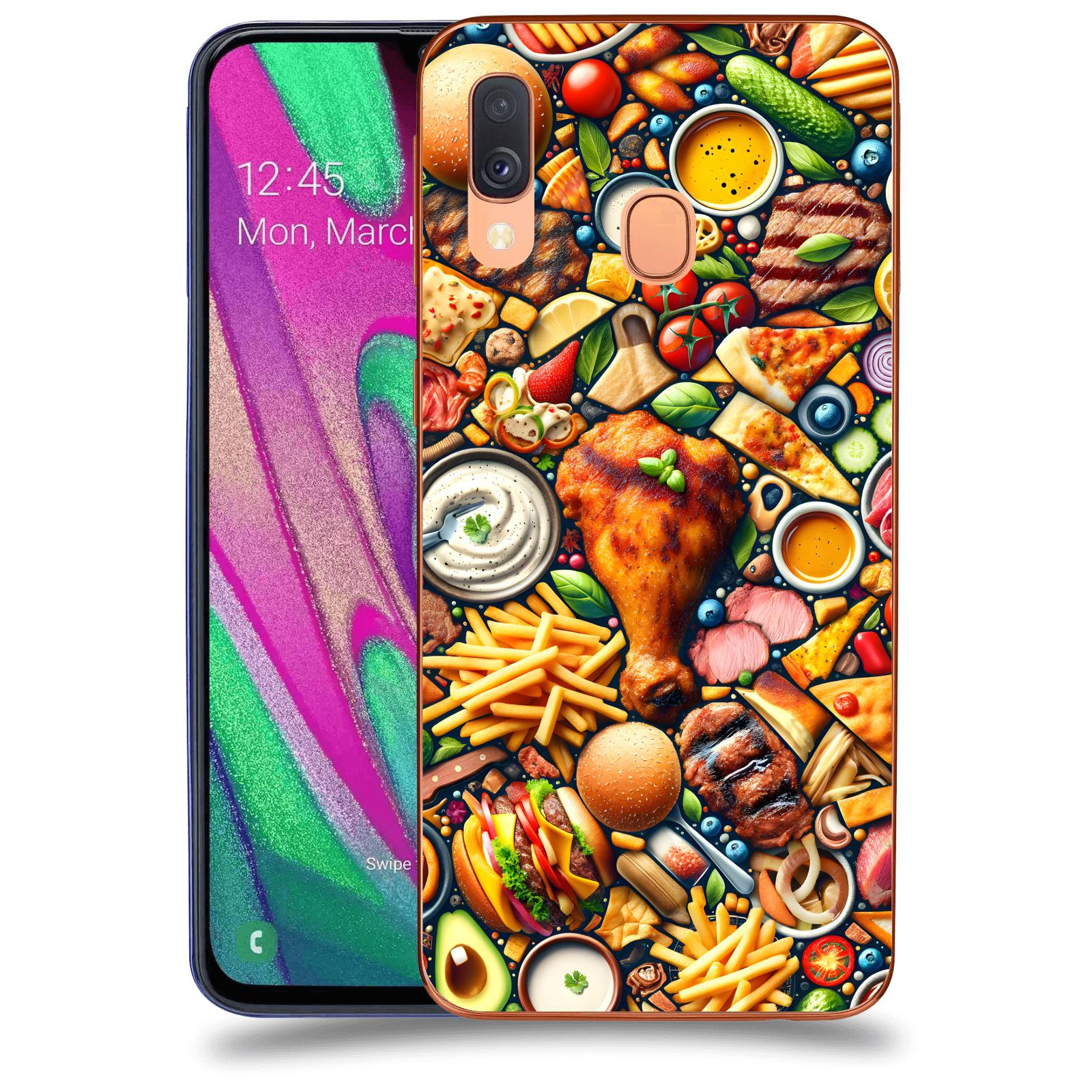 ACOVER Kryt na mobil Samsung Galaxy A40 A405F - Dinner