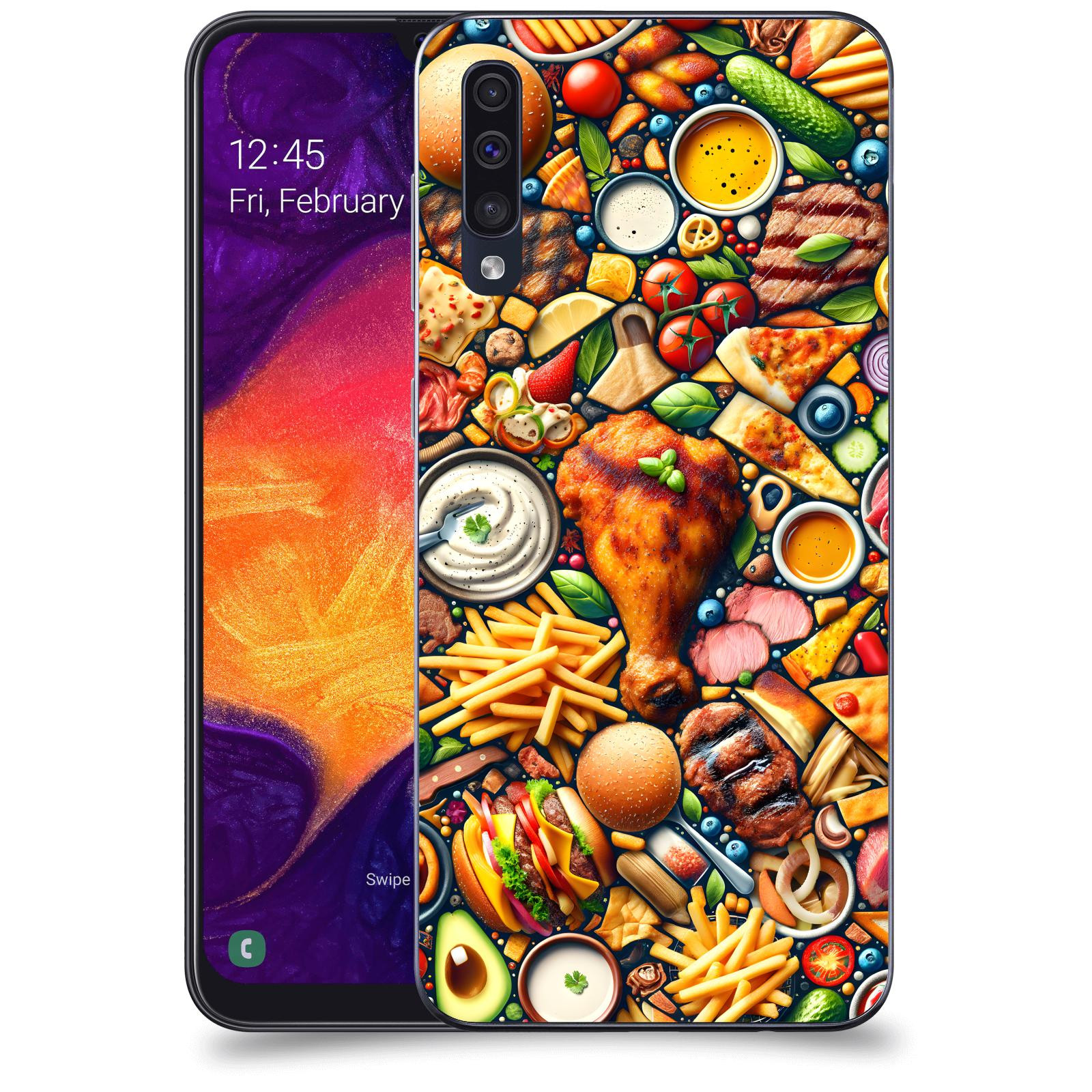 ACOVER Kryt na mobil Samsung Galaxy A50 A505F - Dinner