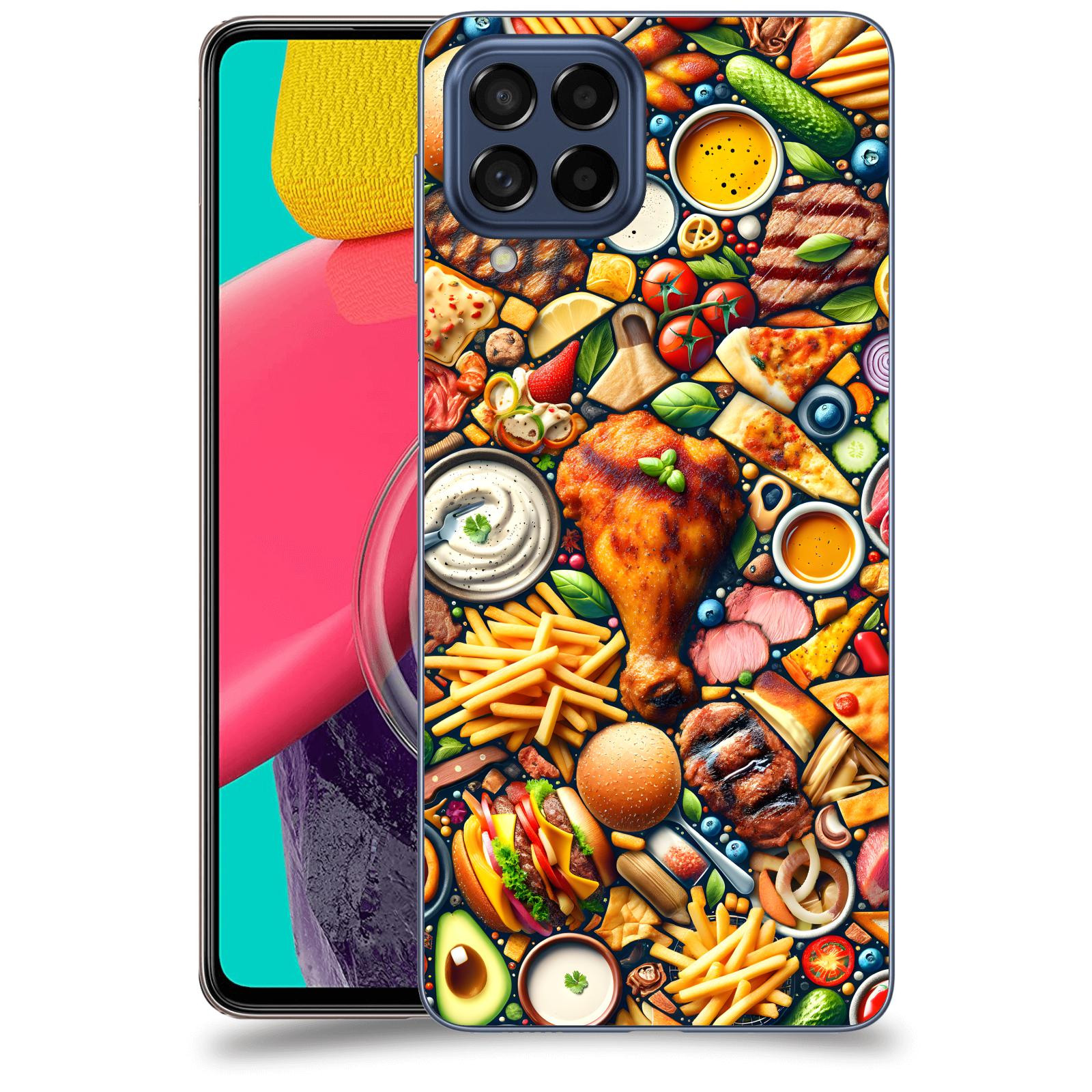 ACOVER Kryt na mobil Samsung Galaxy M53 5G - Dinner