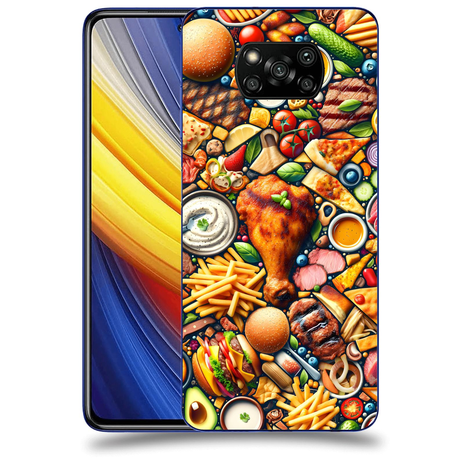 ACOVER Kryt na mobil Xiaomi Poco X3 Pro - Dinner