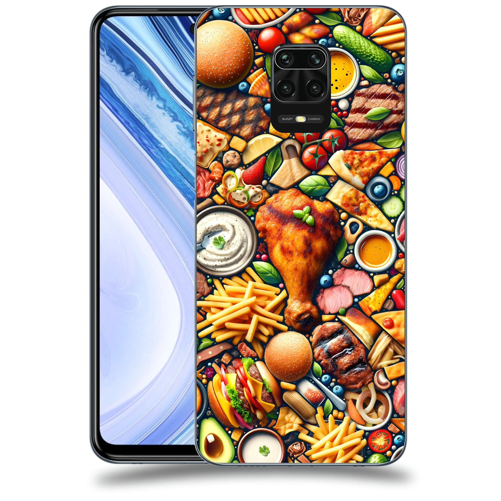 ACOVER Kryt na mobil Xiaomi Redmi Note 9 Pro - Dinner