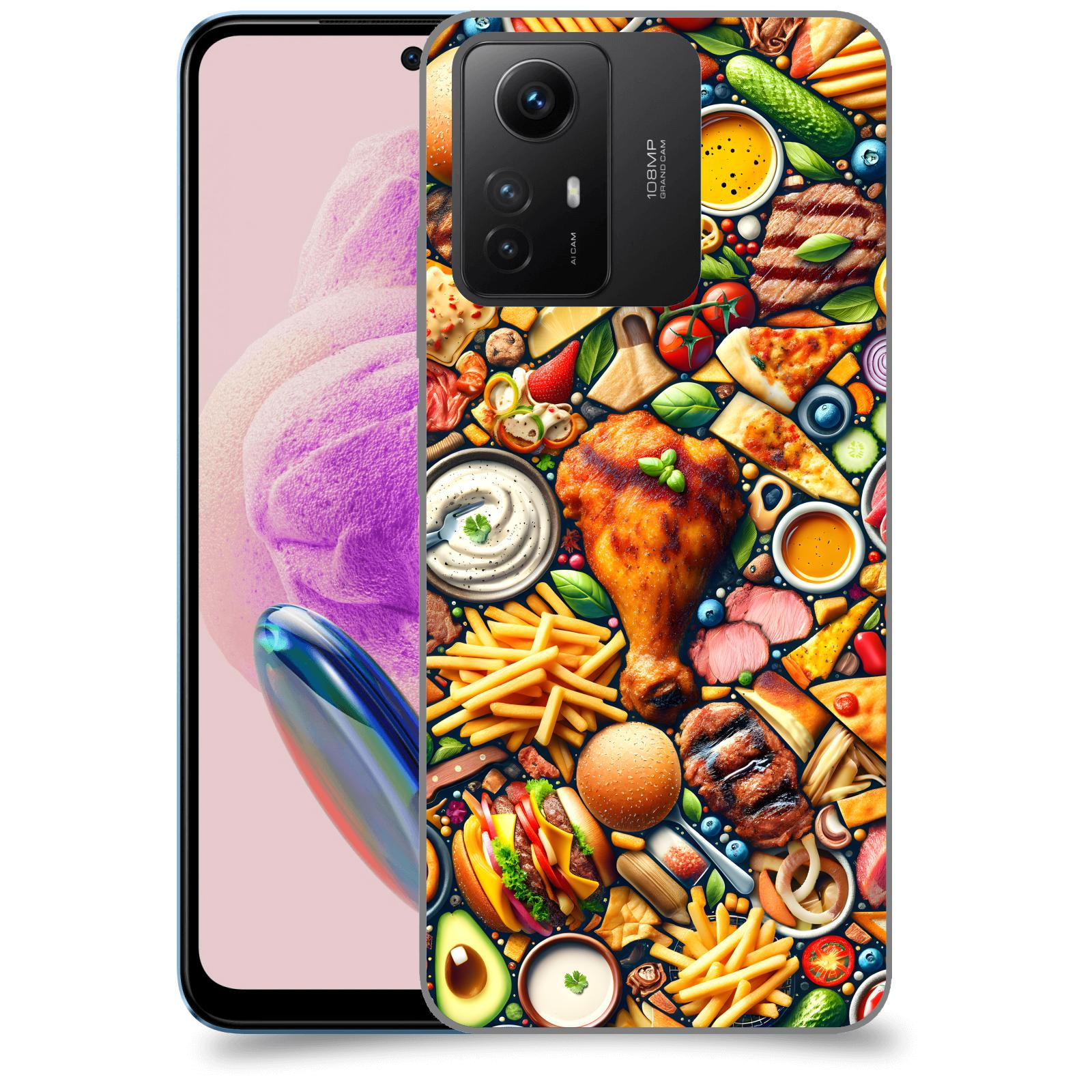 ACOVER Kryt na mobil Xiaomi Redmi Note 12S - Dinner
