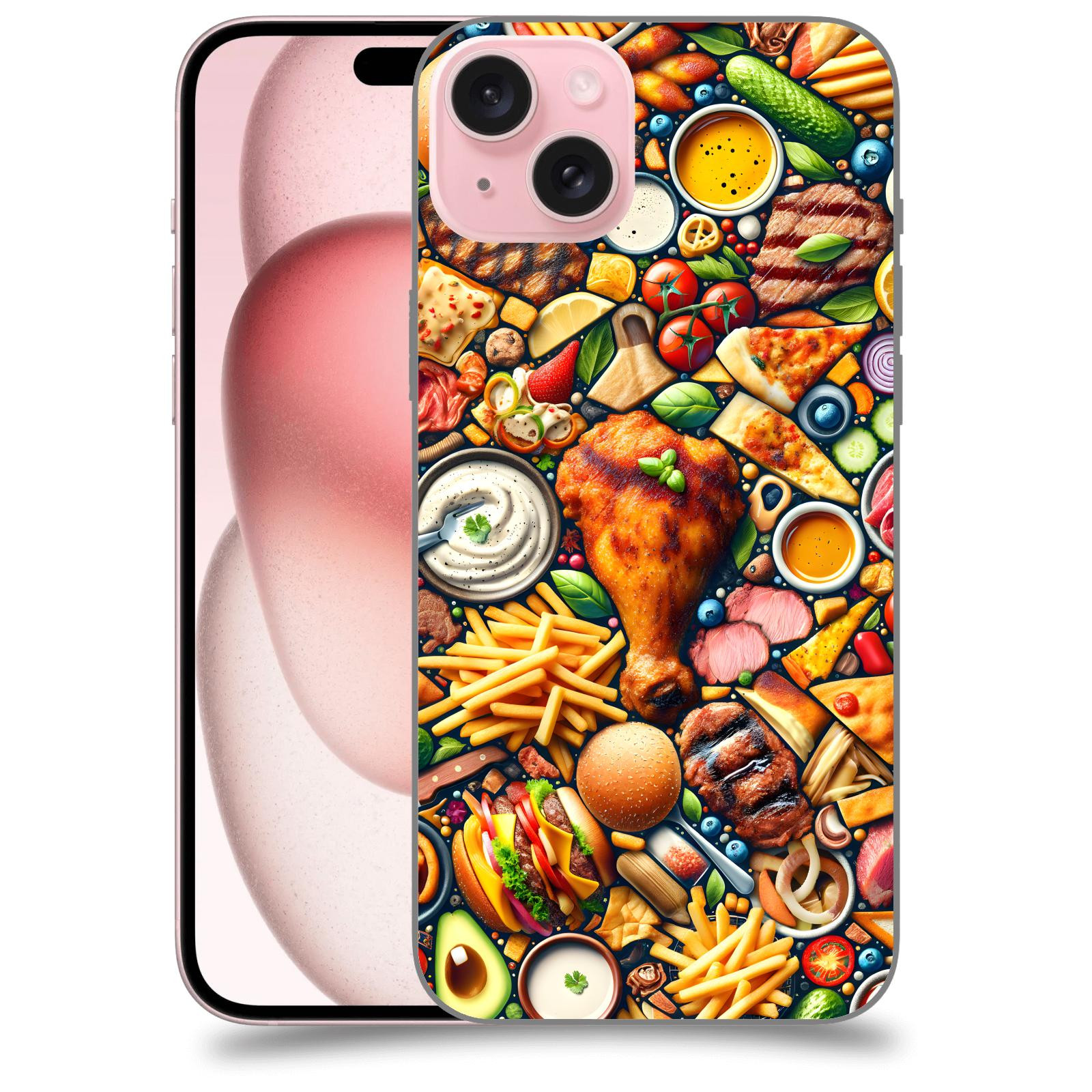 ACOVER Kryt na mobil Apple iPhone 15 plus - Dinner