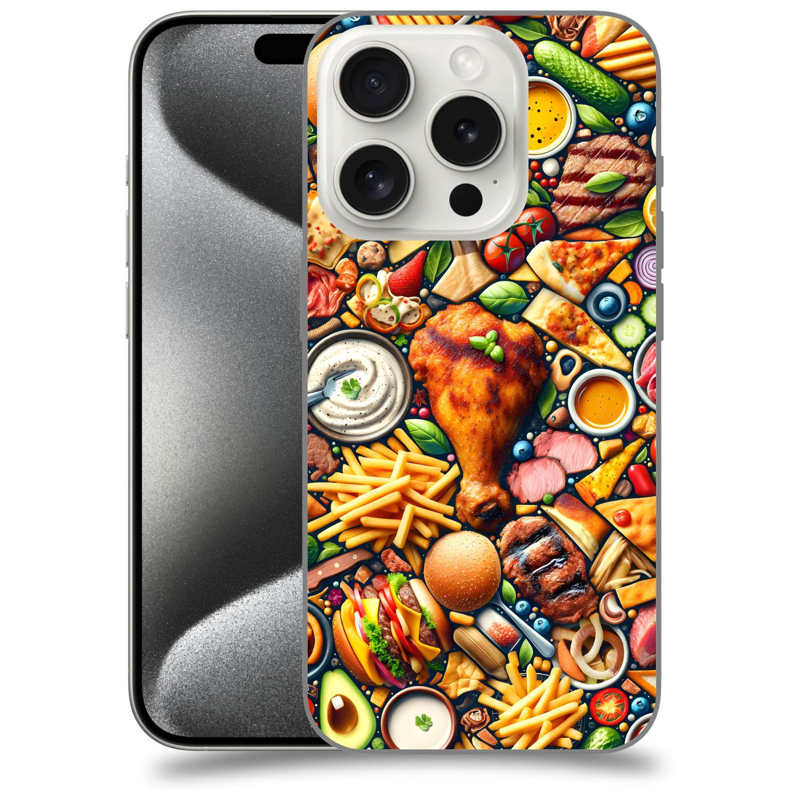 ACOVER Kryt na mobil Apple iPhone 15 pro - Dinner