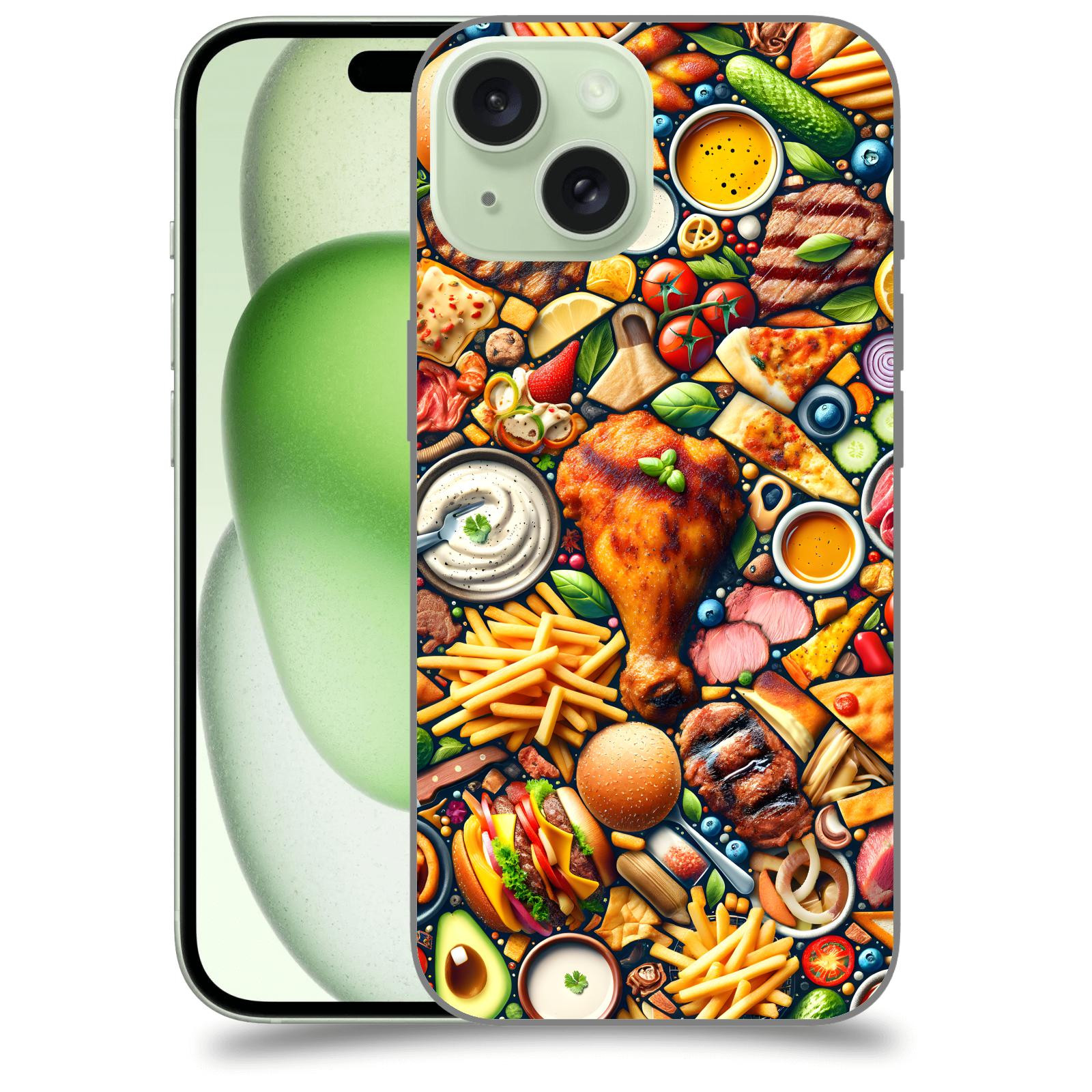 ACOVER Kryt na mobil Apple iPhone 15 - Dinner