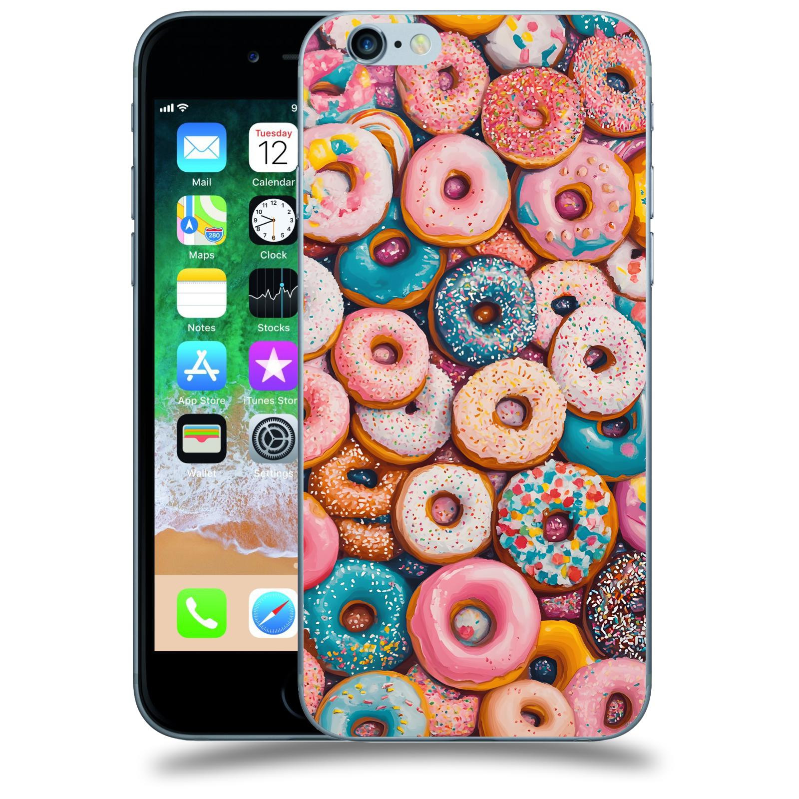 ACOVER Kryt na mobil Apple iPhone 6/6S - Donuts
