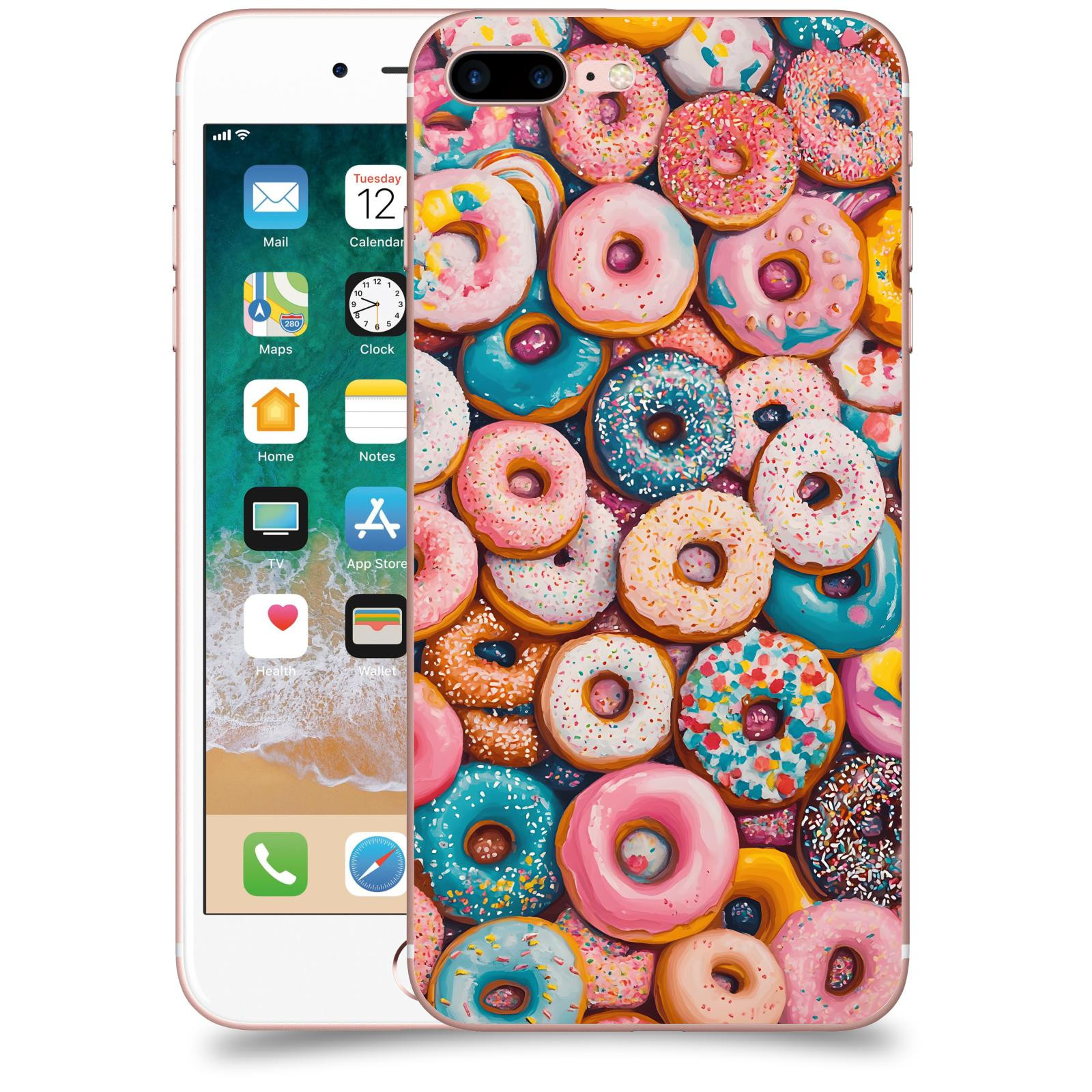ACOVER Kryt na mobil Apple iPhone 7 Plus - Donuts