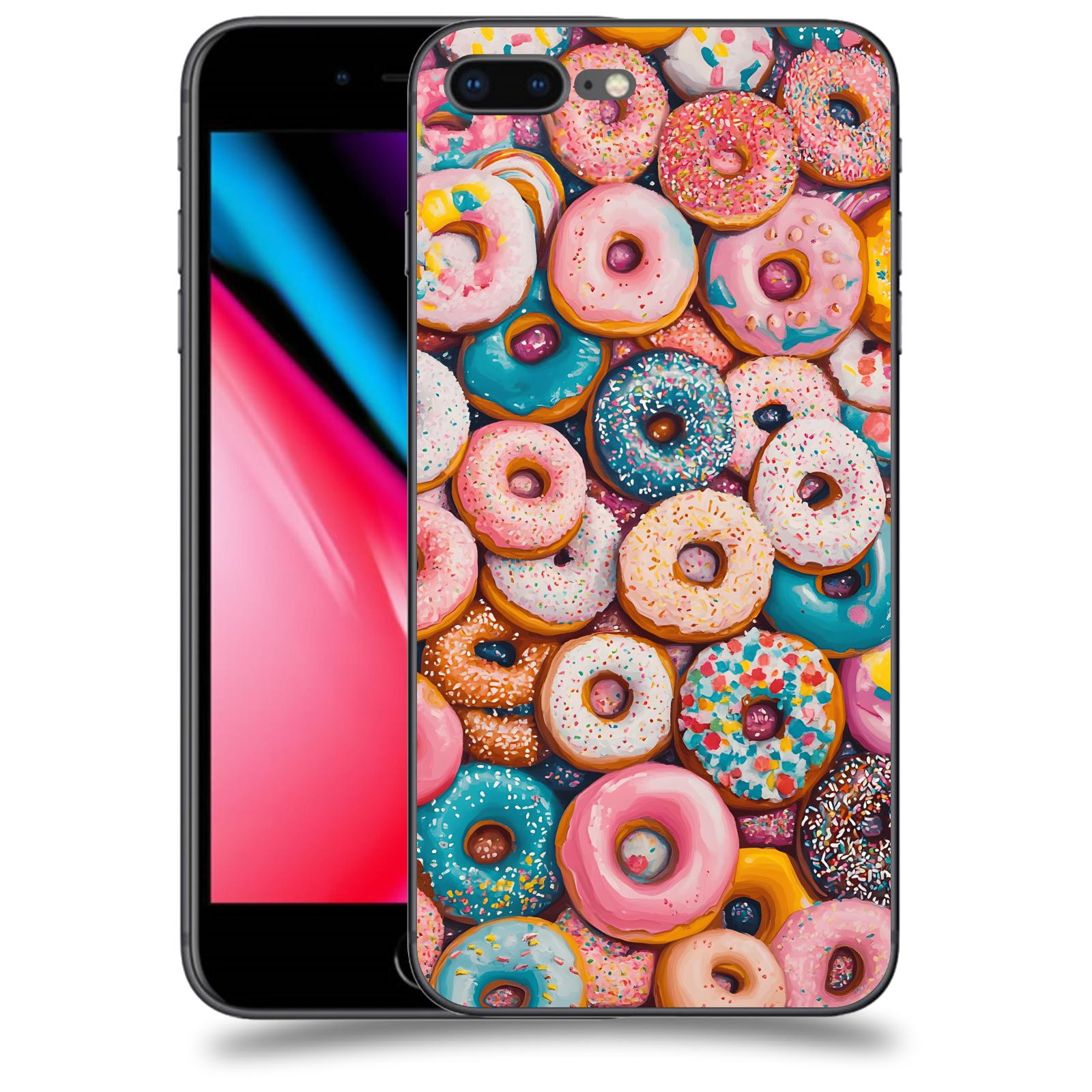 ACOVER Kryt na mobil Apple iPhone 8 Plus - Donuts
