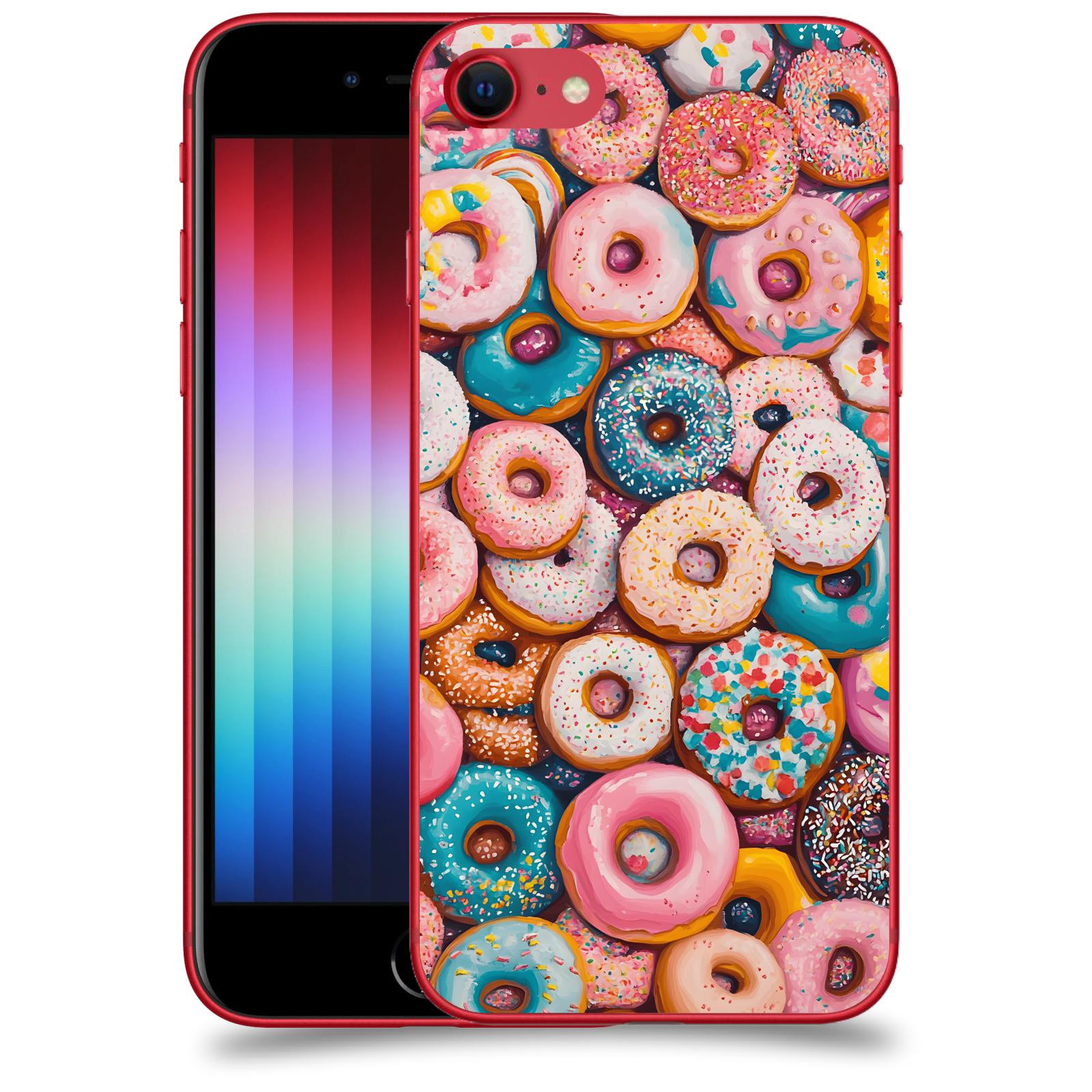 ACOVER Kryt na mobil Apple iPhone SE 2022 - Donuts