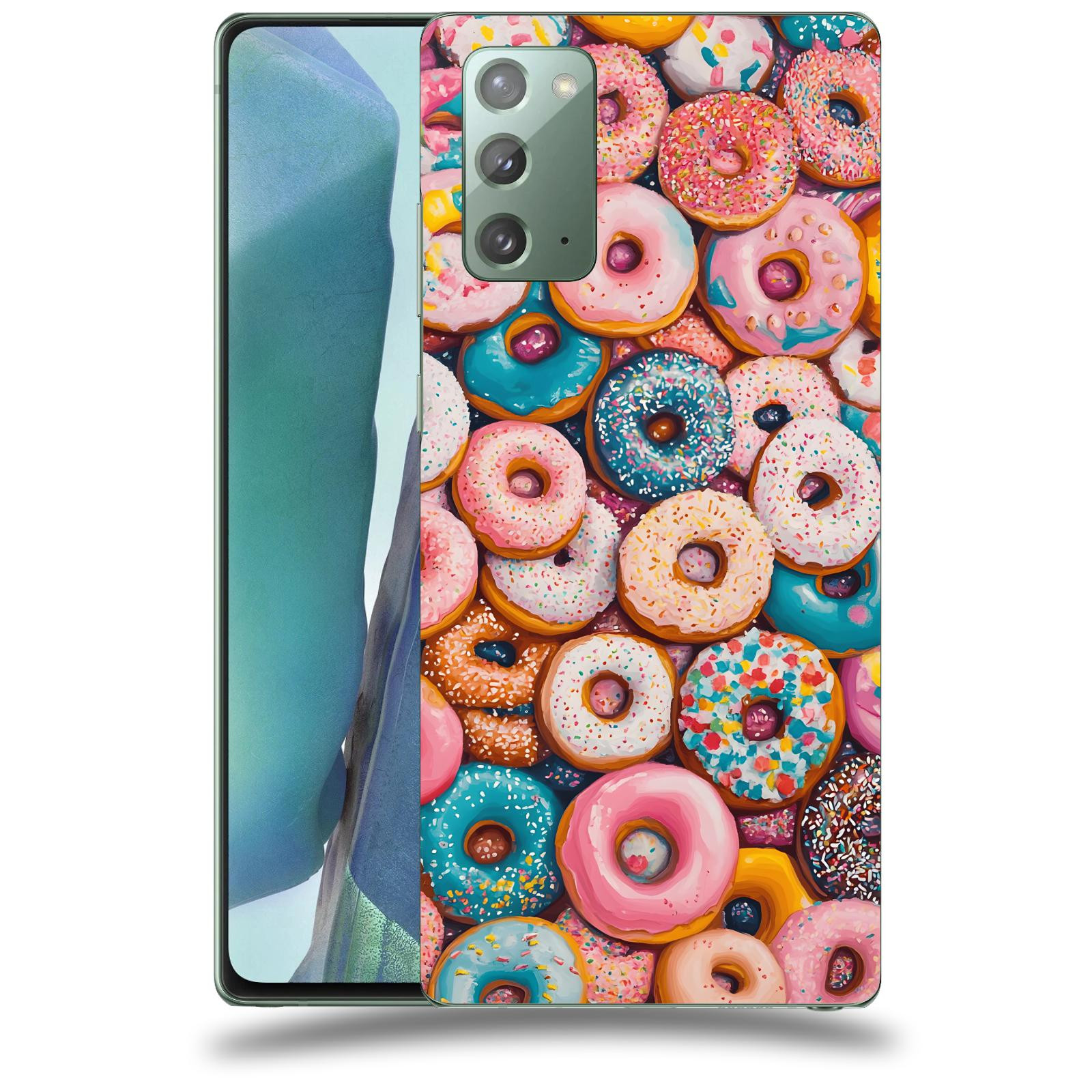 ACOVER Kryt na mobil Samsung Galaxy Note 20 - Donuts