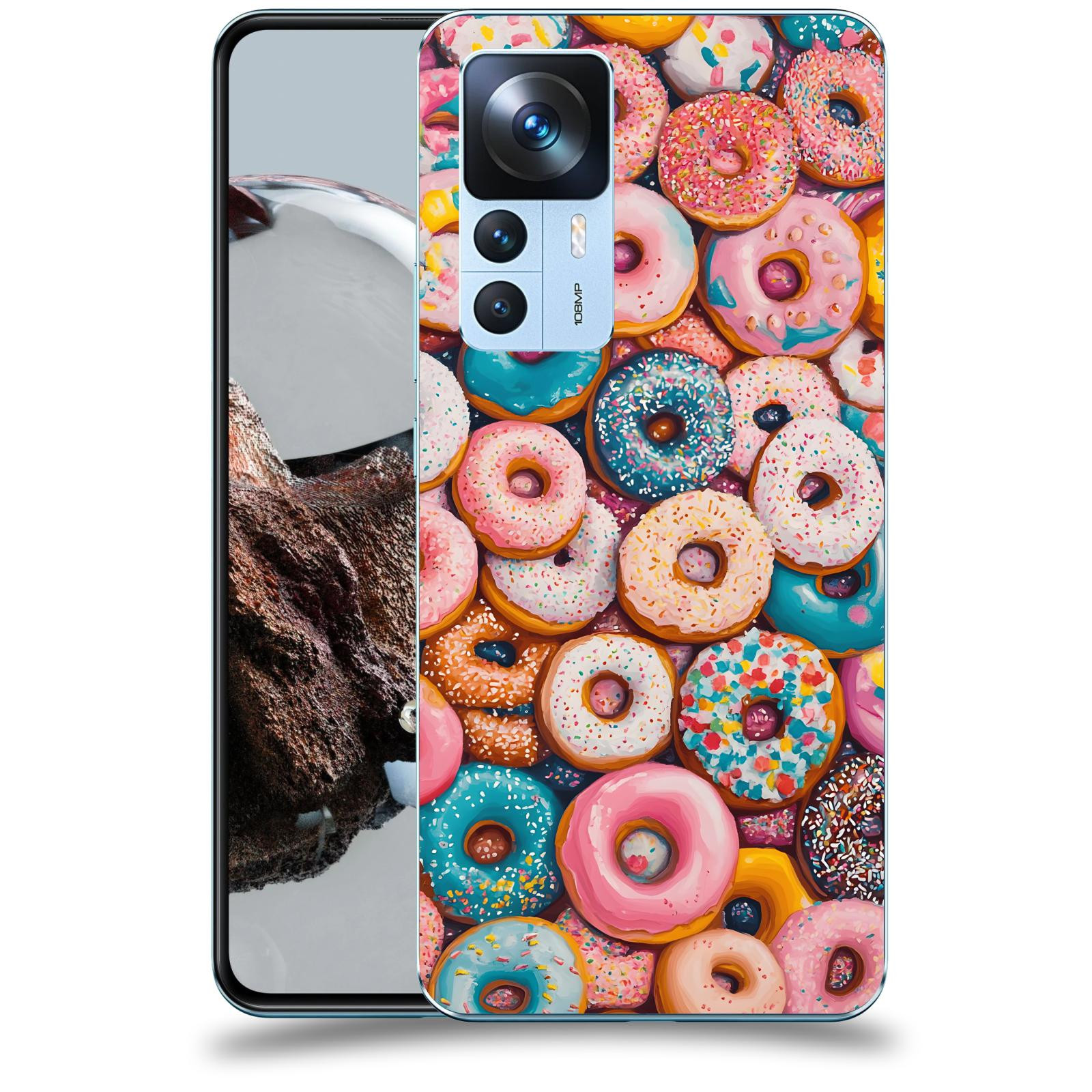 ACOVER Kryt na mobil Xiaomi 12T - Donuts