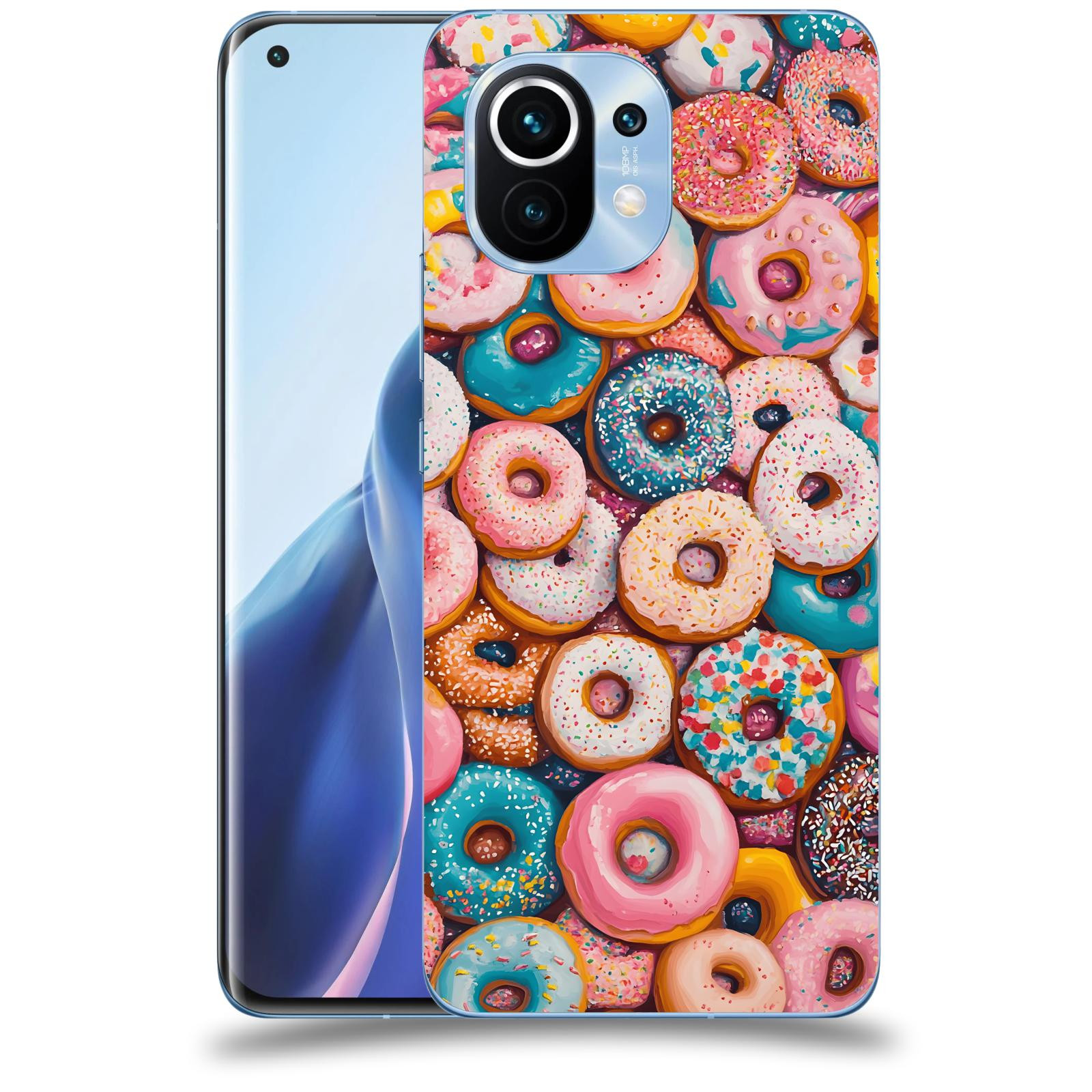 ACOVER Kryt na mobil Xiaomi Mi 11 - Donuts