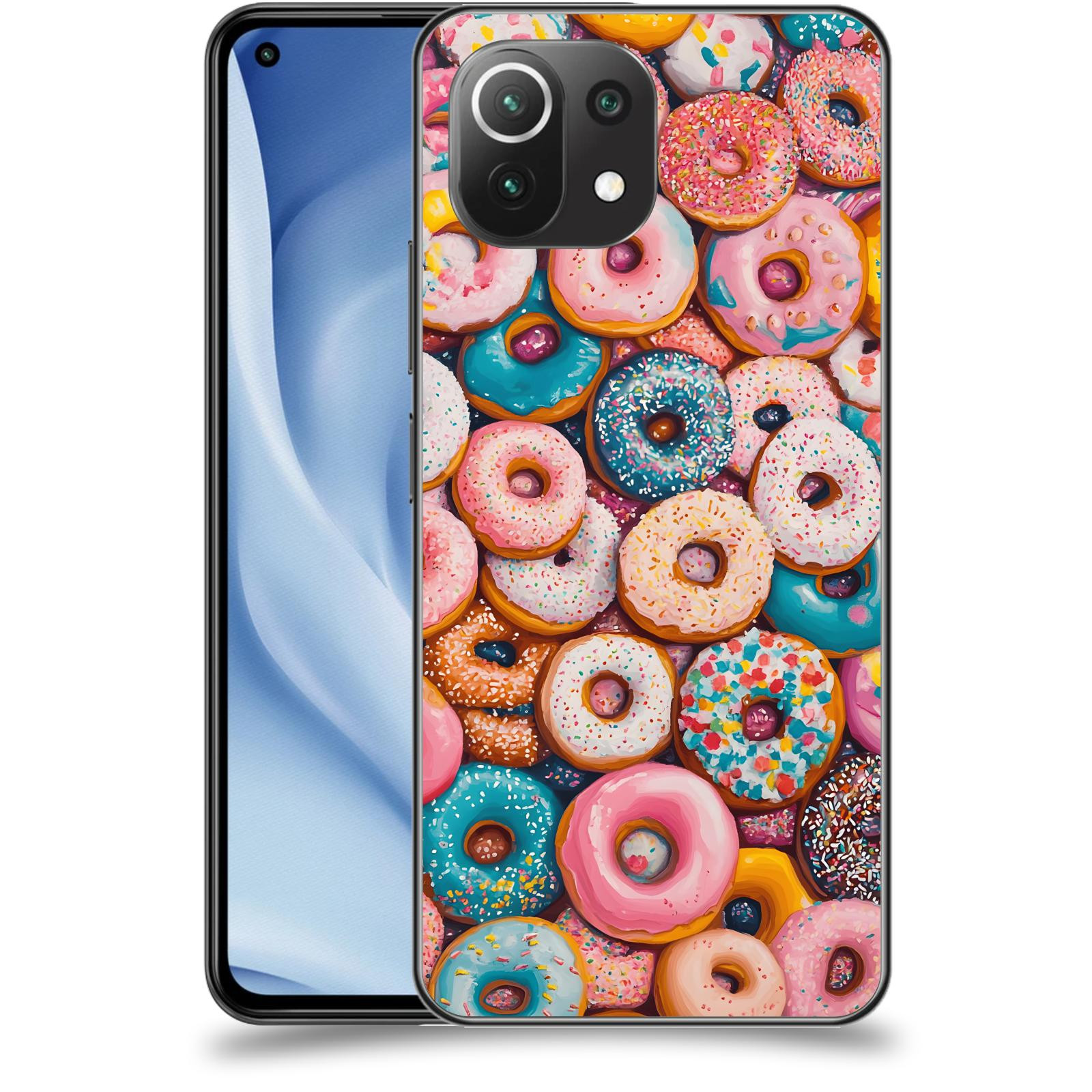 ACOVER Kryt na mobil Xiaomi Mi 11 Lite - Donuts
