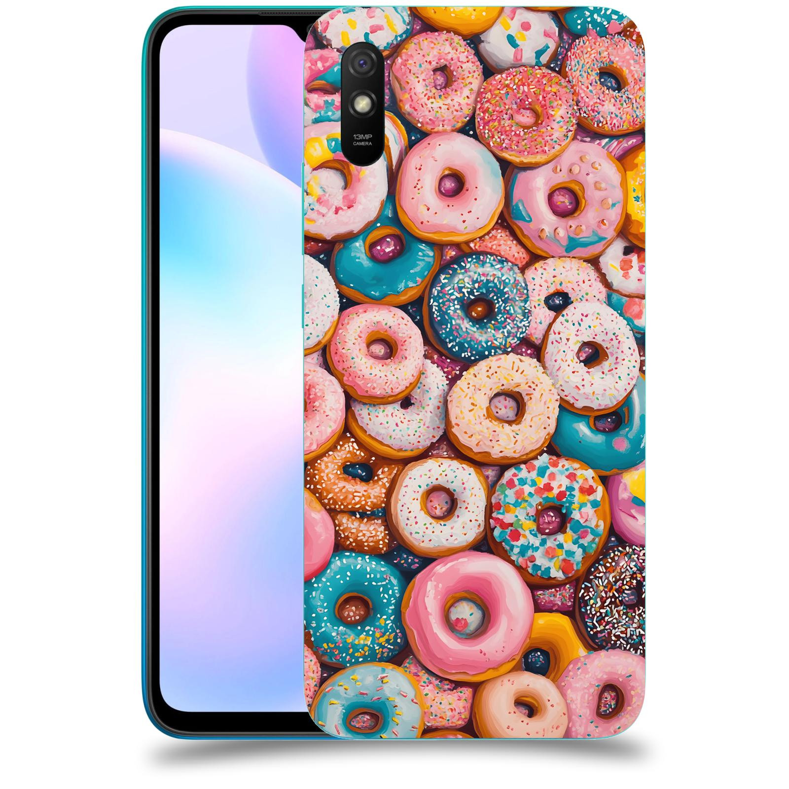 ACOVER Kryt na mobil Xiaomi Redmi 9AT - Donuts
