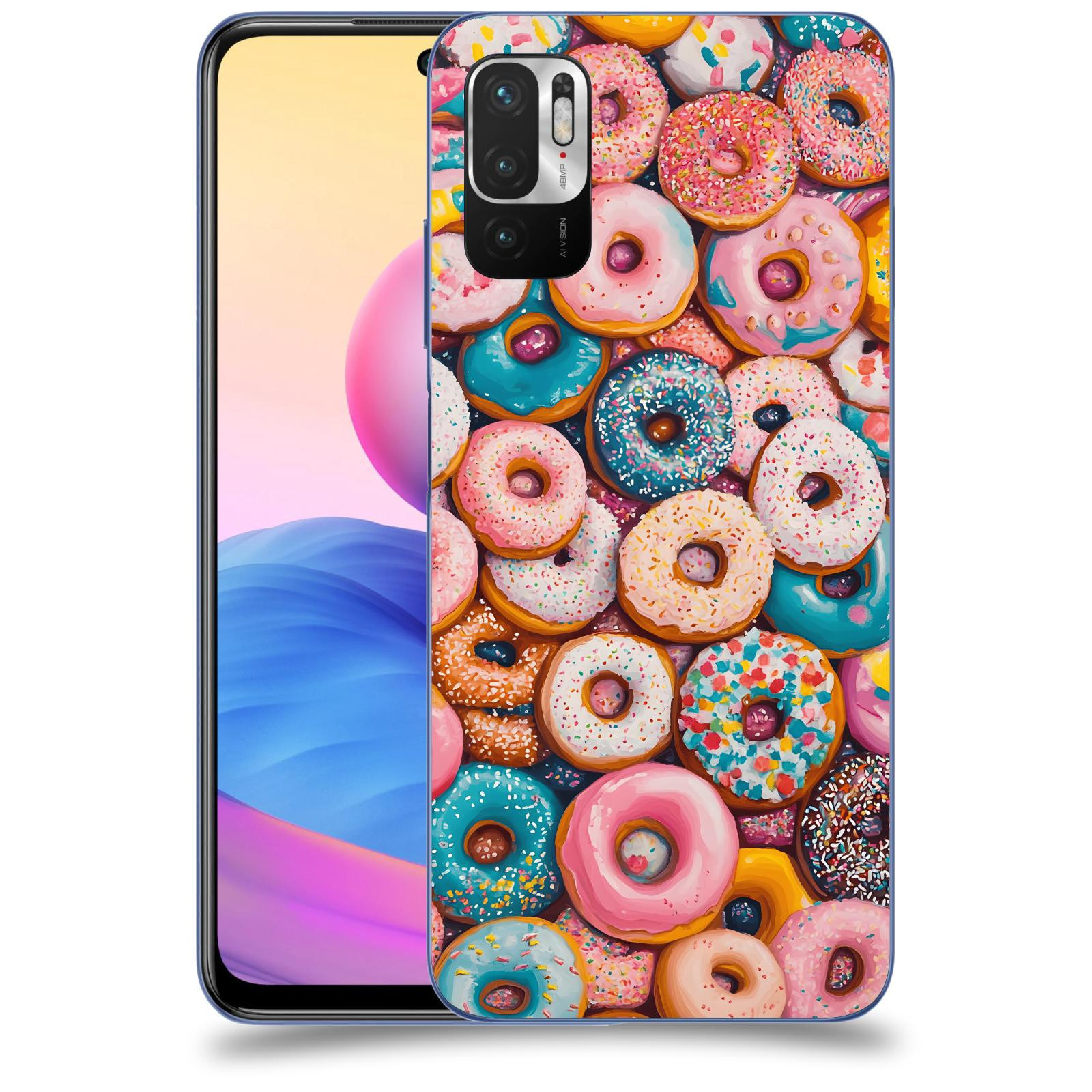 ACOVER Kryt na mobil Xiaomi Redmi Note 10 5G - Donuts