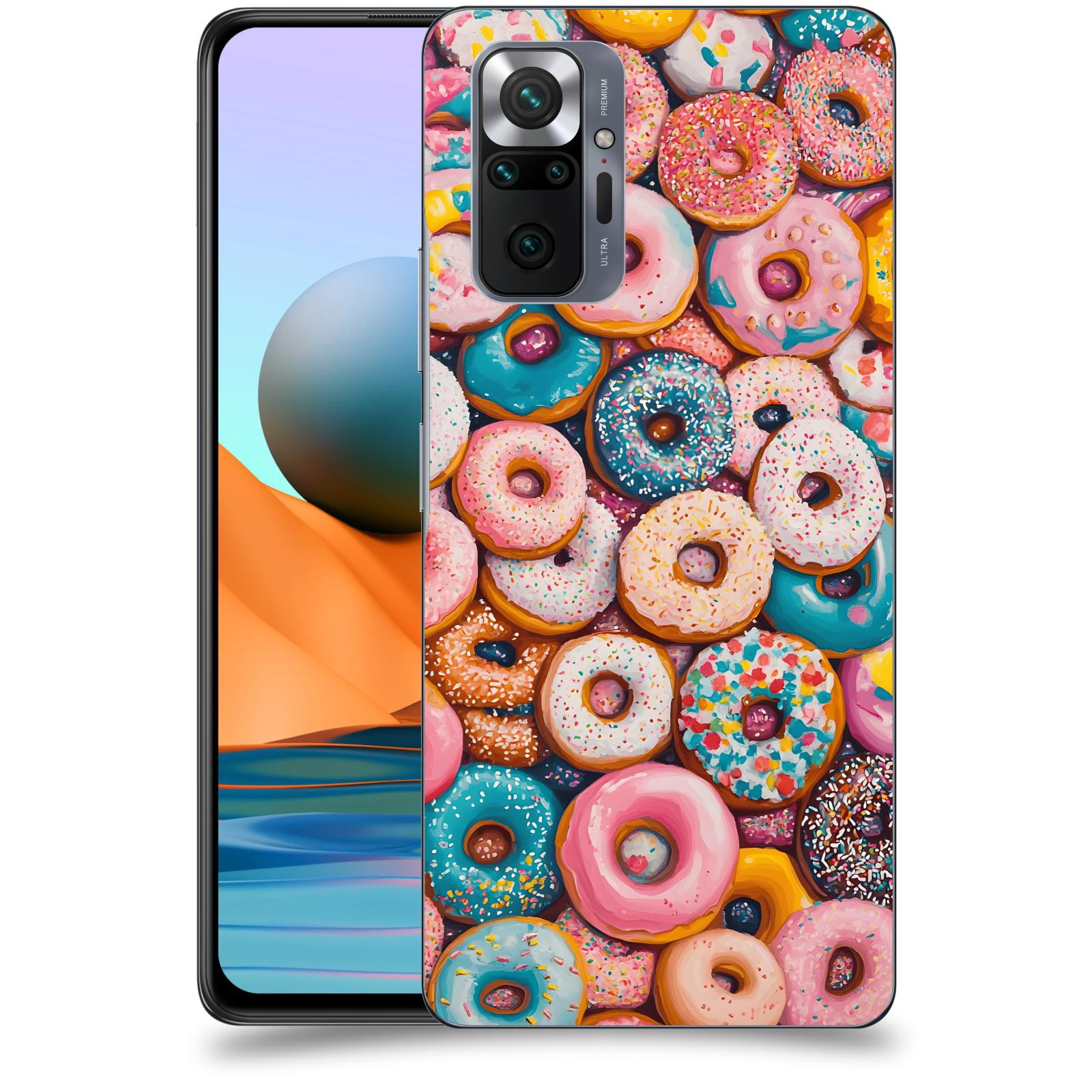 ACOVER Kryt na mobil Xiaomi Redmi Note 10 Pro - Donuts