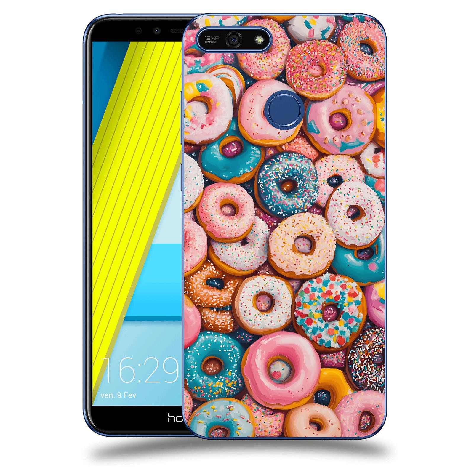 ACOVER Kryt na mobil Honor 7A - Donuts