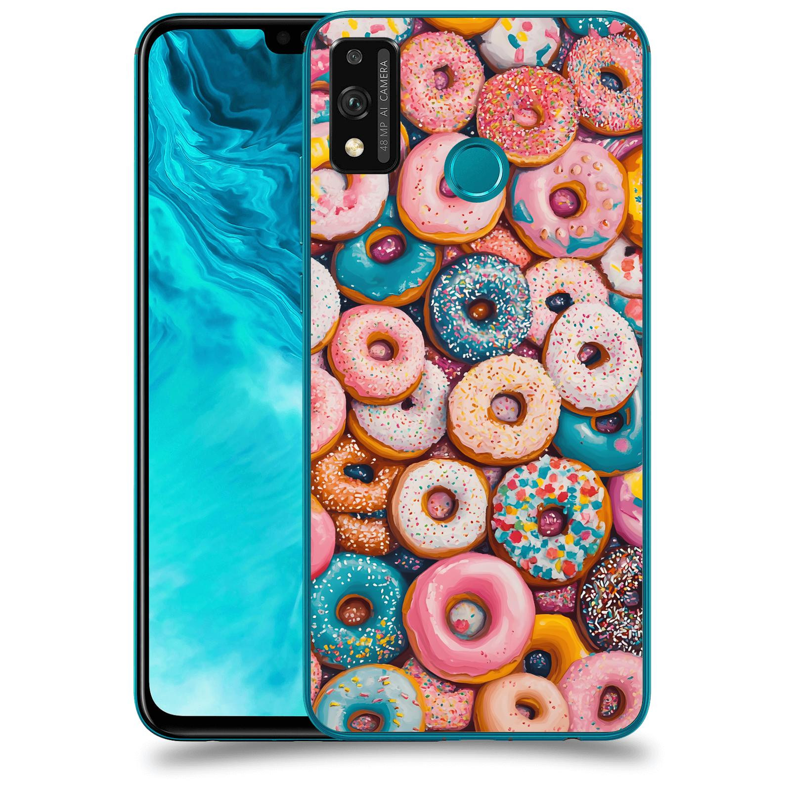 ACOVER Kryt na mobil Honor 9X Lite - Donuts