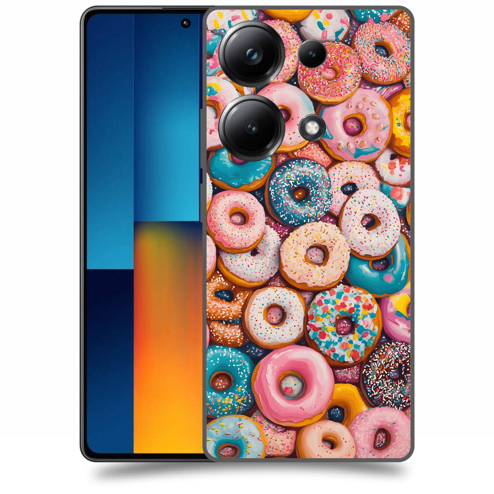 ACOVER Kryt na mobil Poco M6 - Donuts