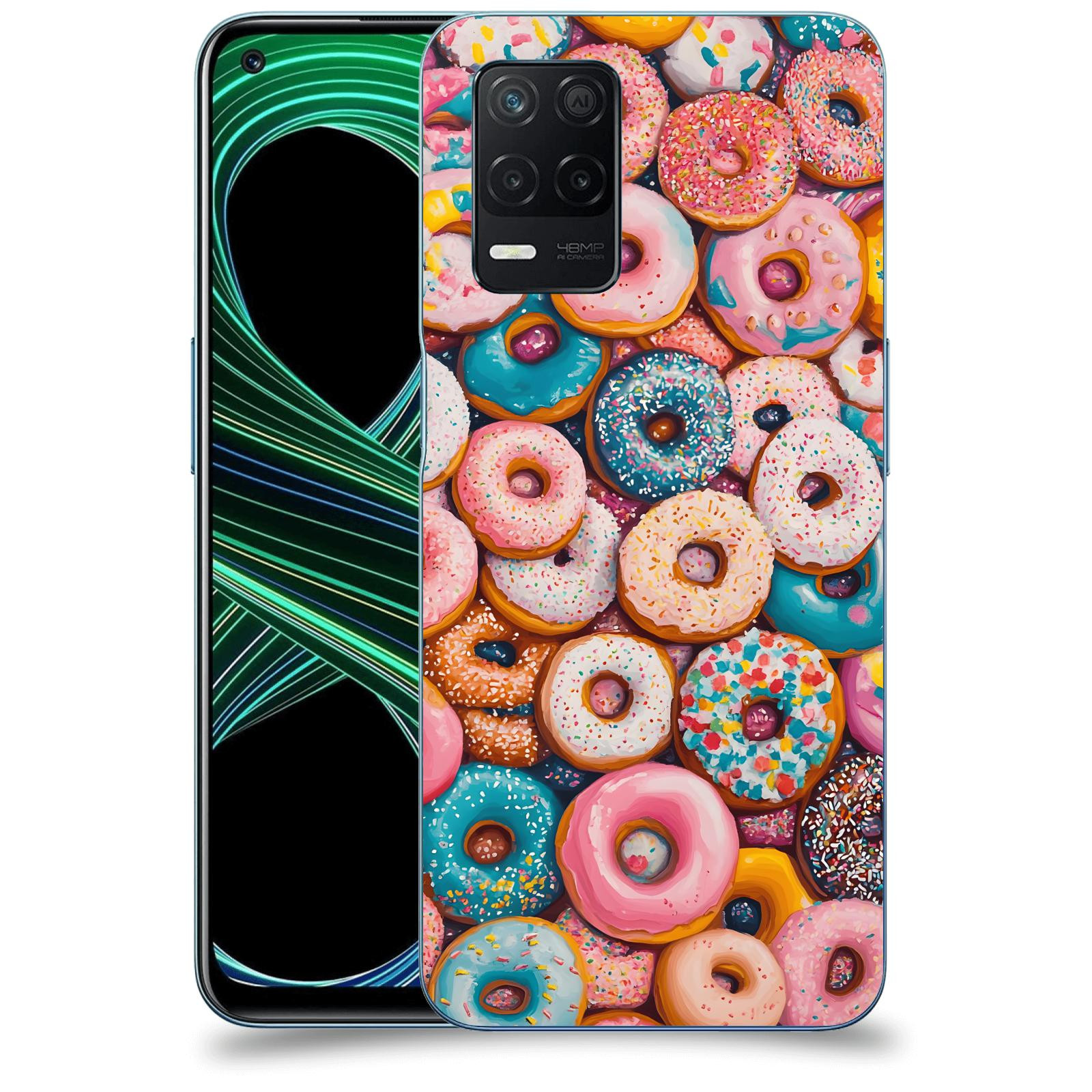 ACOVER Kryt na mobil Realme 8 5G - Donuts